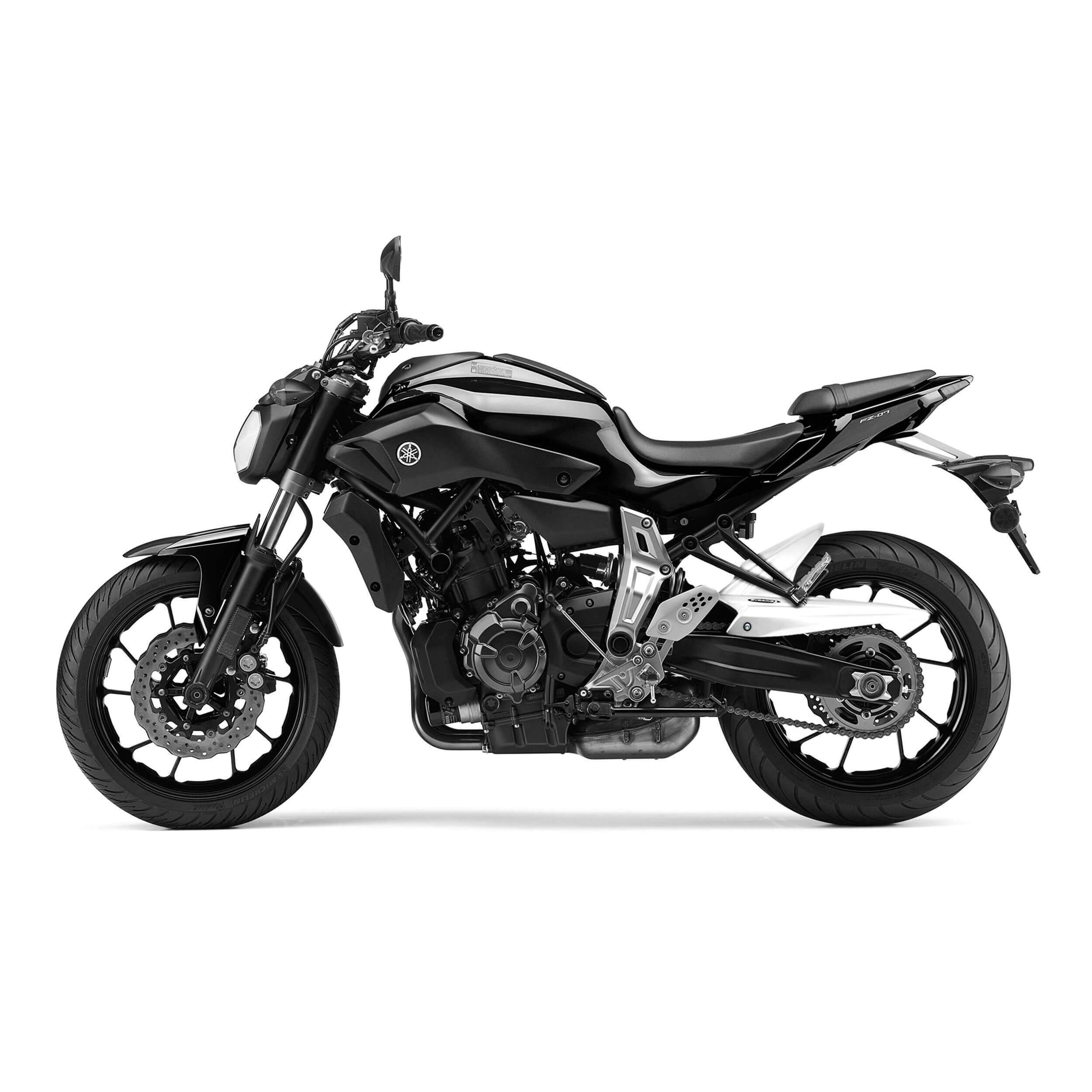 Pyramid Hugger | Gloss White | Yamaha MT-07 2013>2024 - Shop name