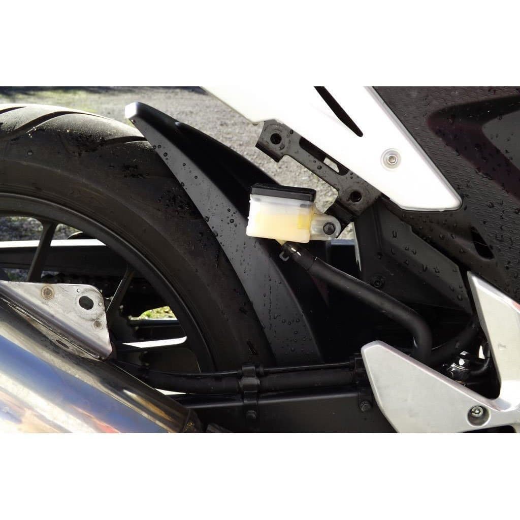Pyramid Hugger | Matte Black | Honda CB 500 X 2013>2021-071915M-Huggers-Pyramid Motorcycle Accessories