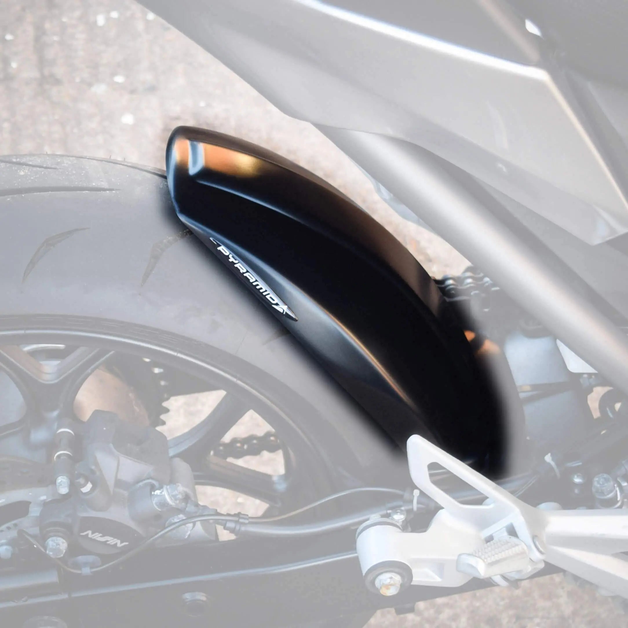 Pyramid Hugger | Matte Black | Honda NC 700 D Integra 2012>2016 - Shop name