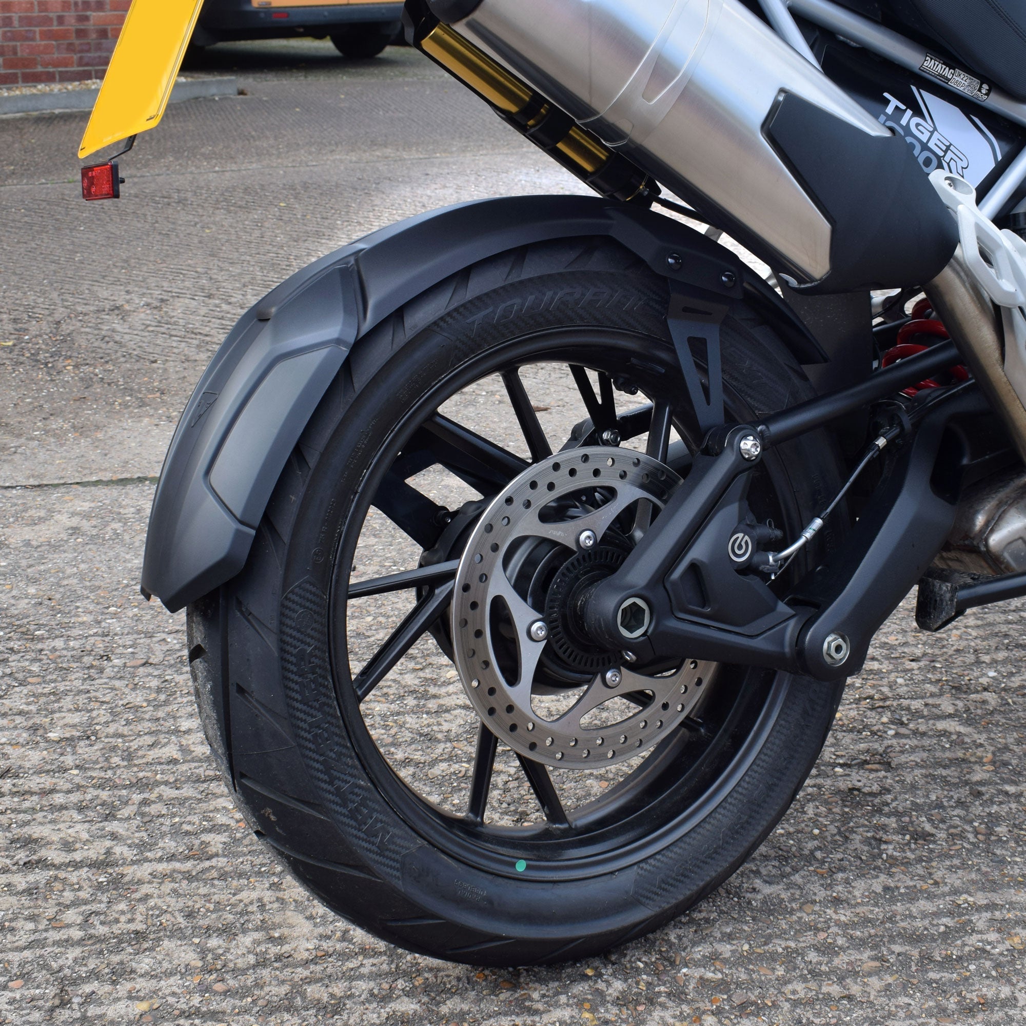 Pyramid Hugger | Matte Black | Triumph Tiger 1200 GT Explorer 2022>Current - Shop name