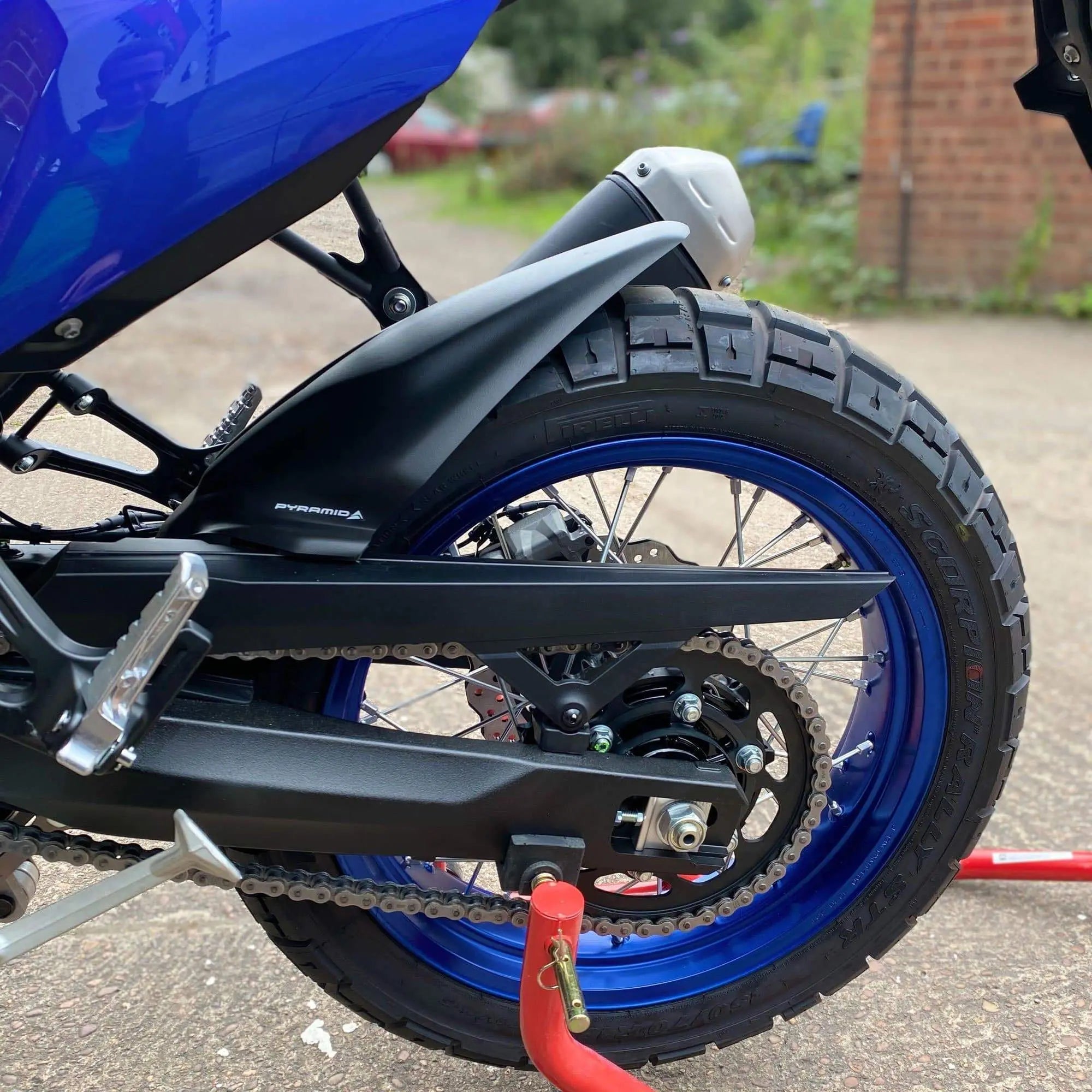 Pyramid Hugger | Matte Black | Yamaha Tenere 700 2019>Current - Shop name
