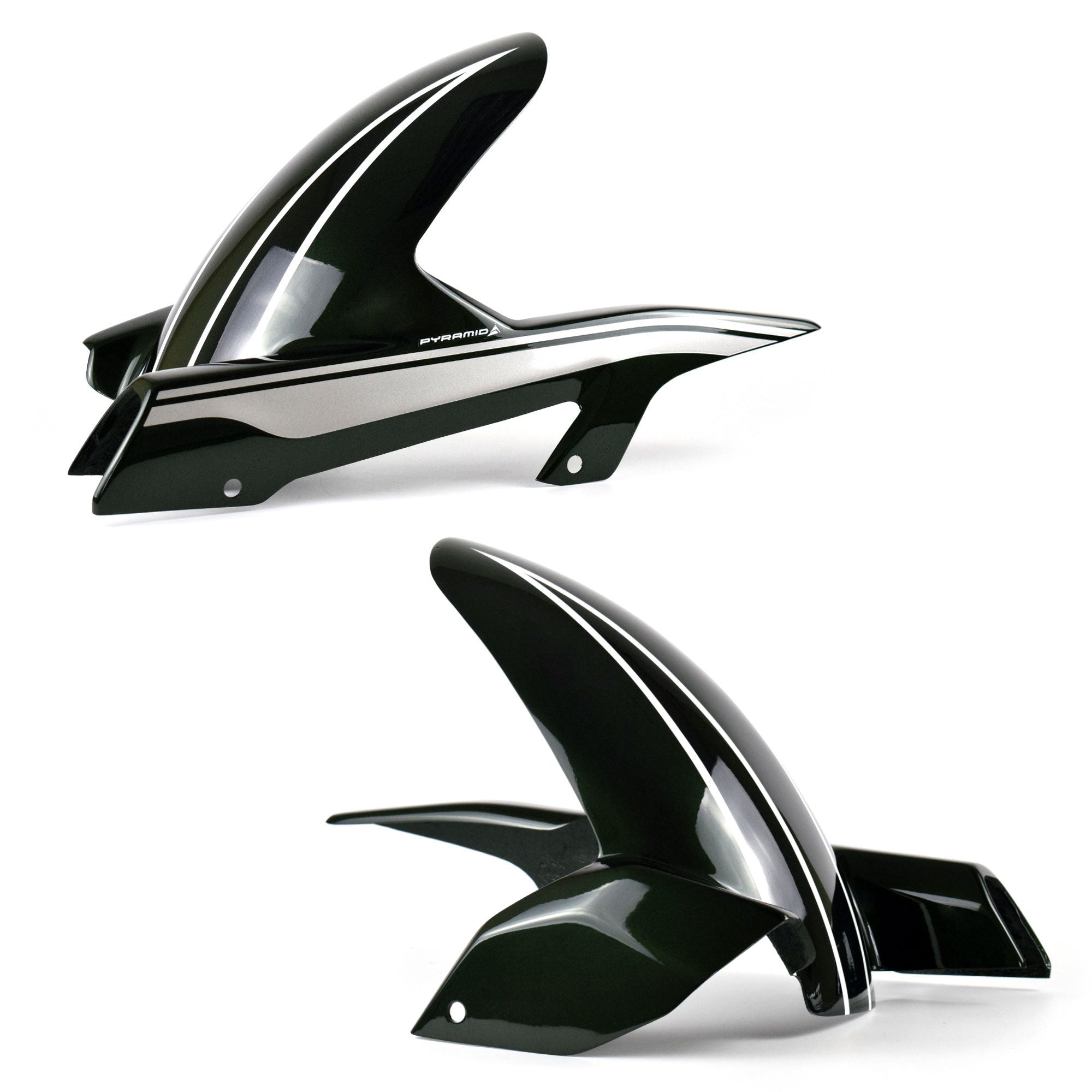 Pyramid Hugger | Metallic Dark Green Scheme | Kawasaki Z 900 RS 2019>Current - Shop name