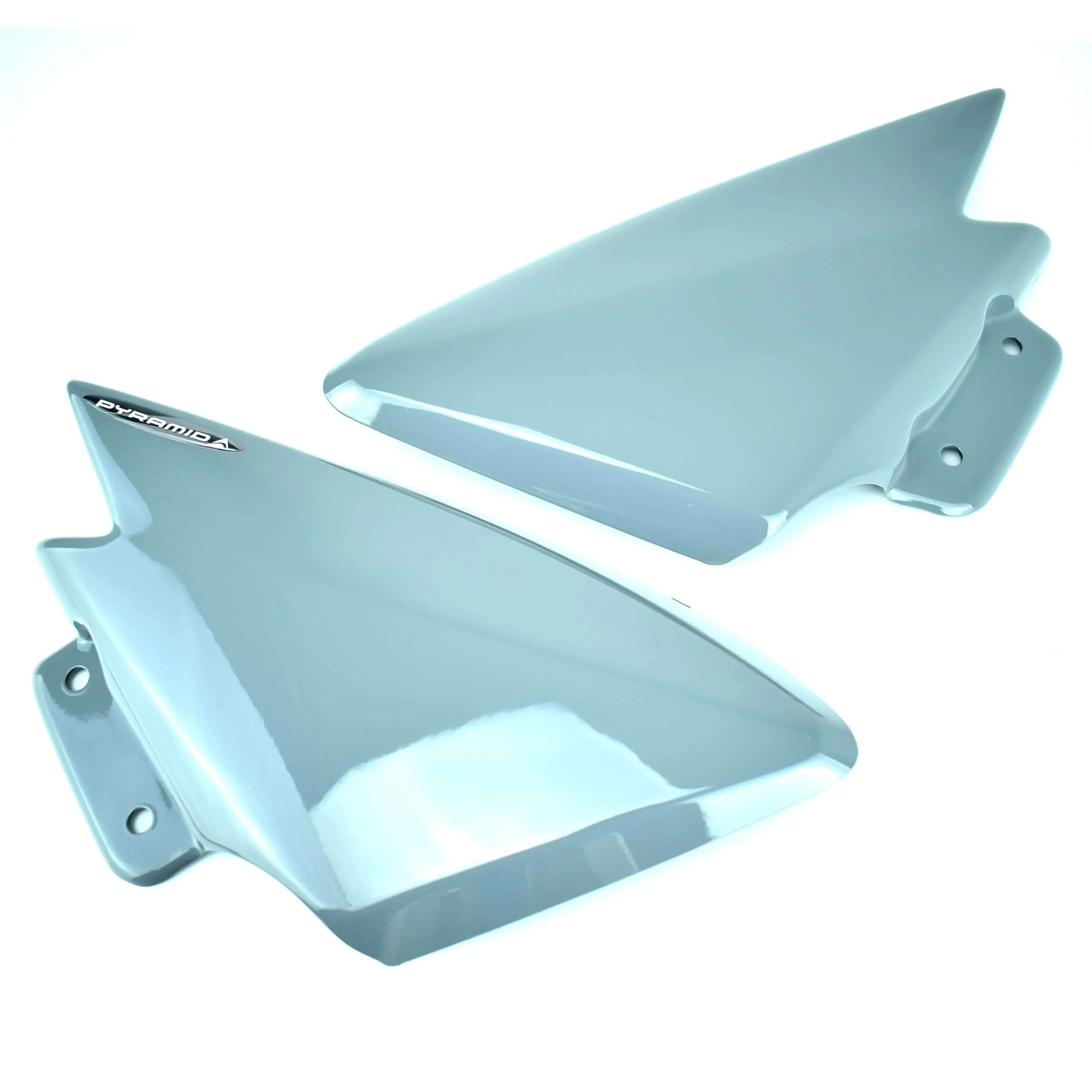 Pyramid Infill Panels | Gloss Grey (Nimbus Grey) | Yamaha MT-09 2013>2016 - Shop name