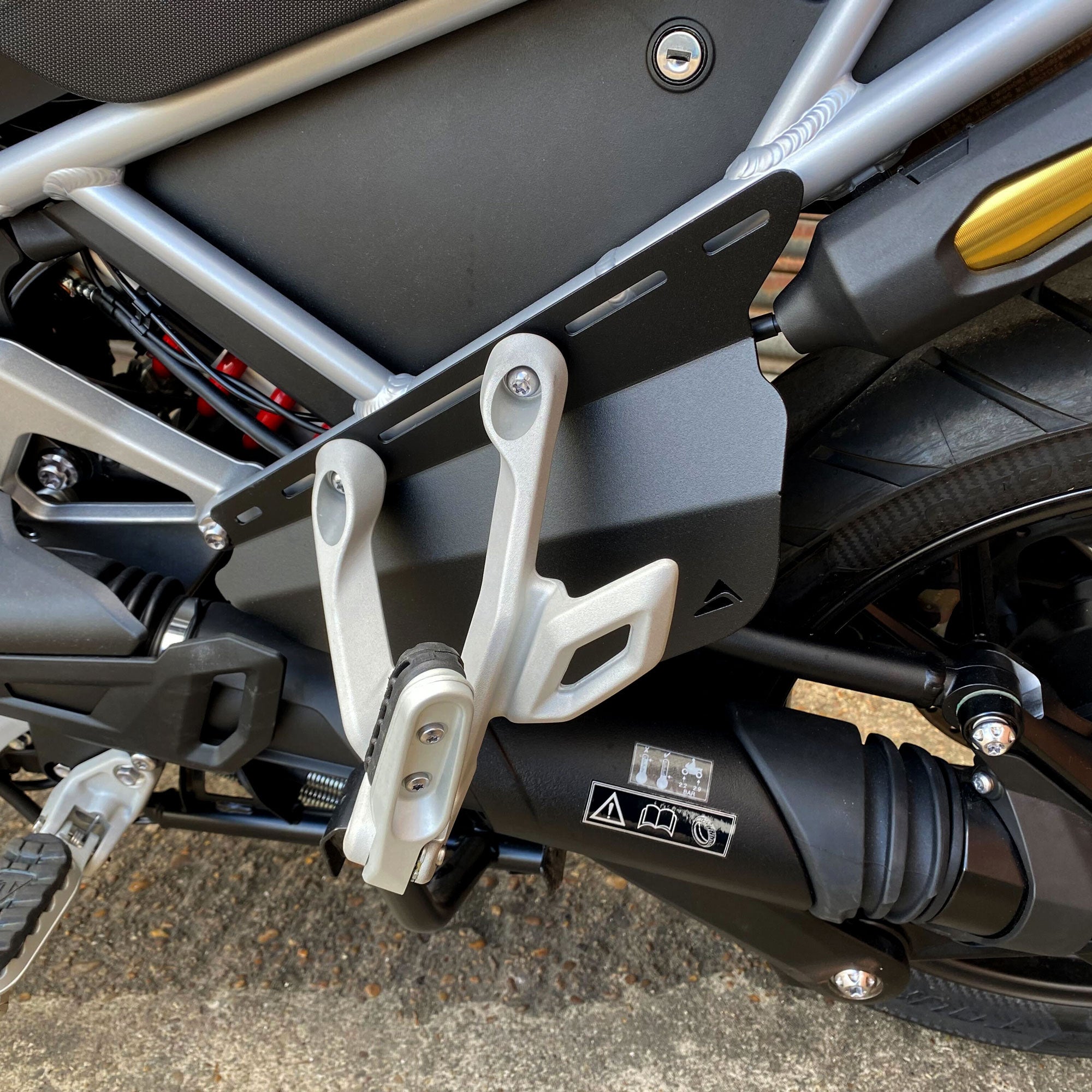 Pyramid Infill Panels | Matte Black | Triumph Tiger 1200 GT Explorer 2022>Current - Shop name