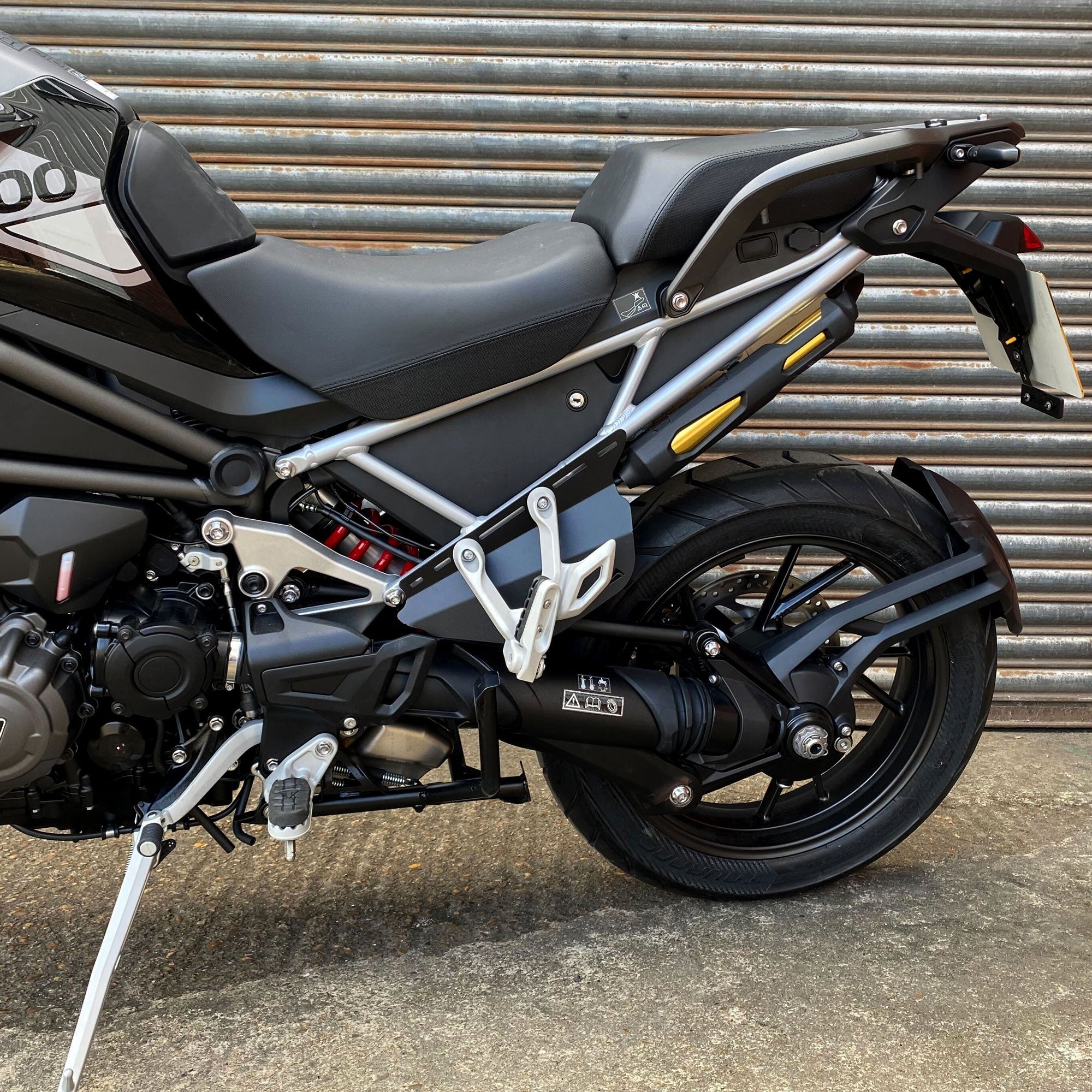 Pyramid Infill Panels | Matte Black | Triumph Tiger 1200 Rally Explorer 2022>Current - Shop name