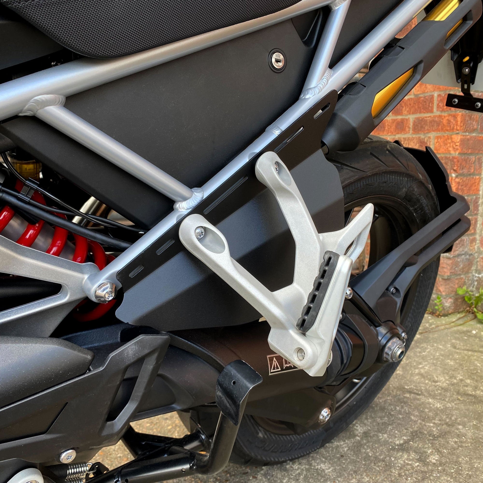 Pyramid Infill Panels | Matte Black | Triumph Tiger 1200 Rally Pro 2022>Current - Shop name
