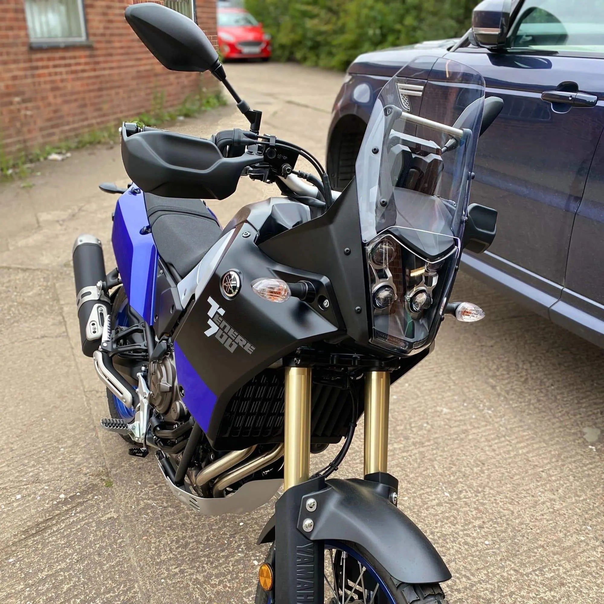 Pyramid Infill Panels | Matte Black | Yamaha Tenere 700 2019>Current - Shop name