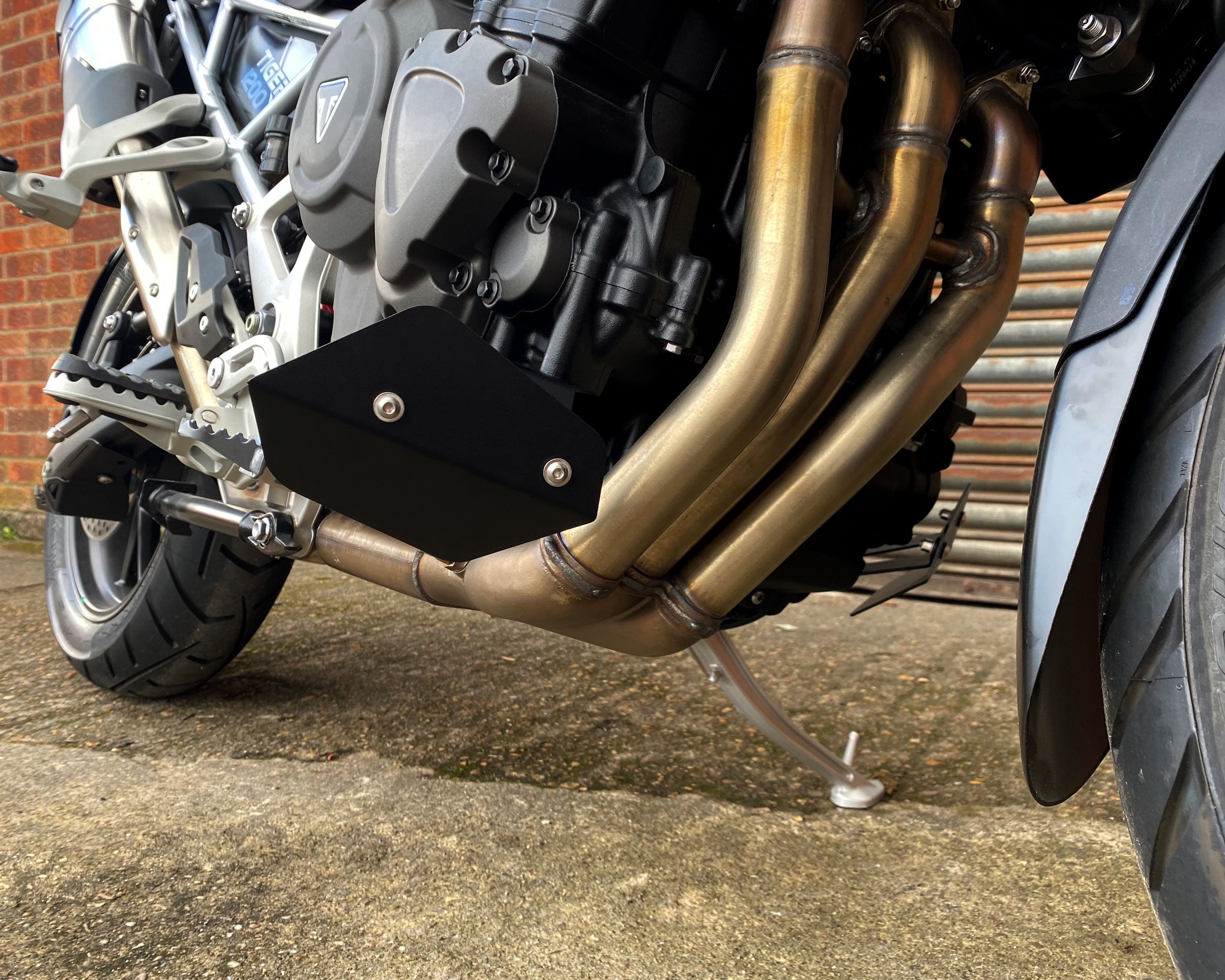 Pyramid Lower Deflectors | Matte Black | Triumph Tiger 1200 GT Pro 2022>Current - Shop name