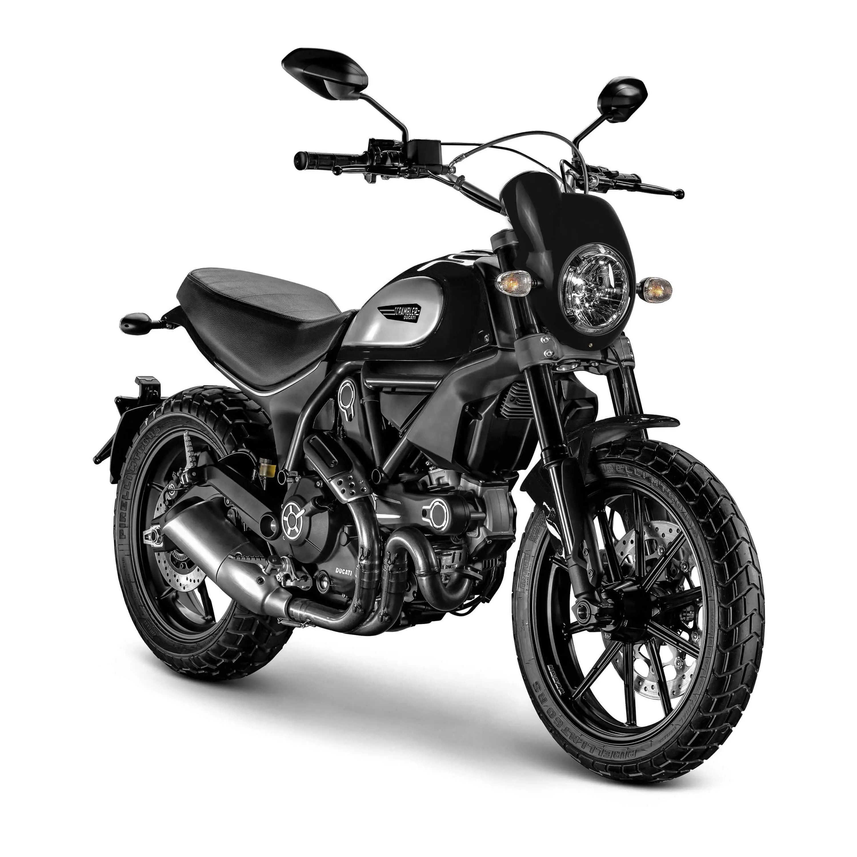 Pyramid Nose Fairing | Gloss Black | Ducati Scrambler Cafe Racer 2015>Current - Shop name