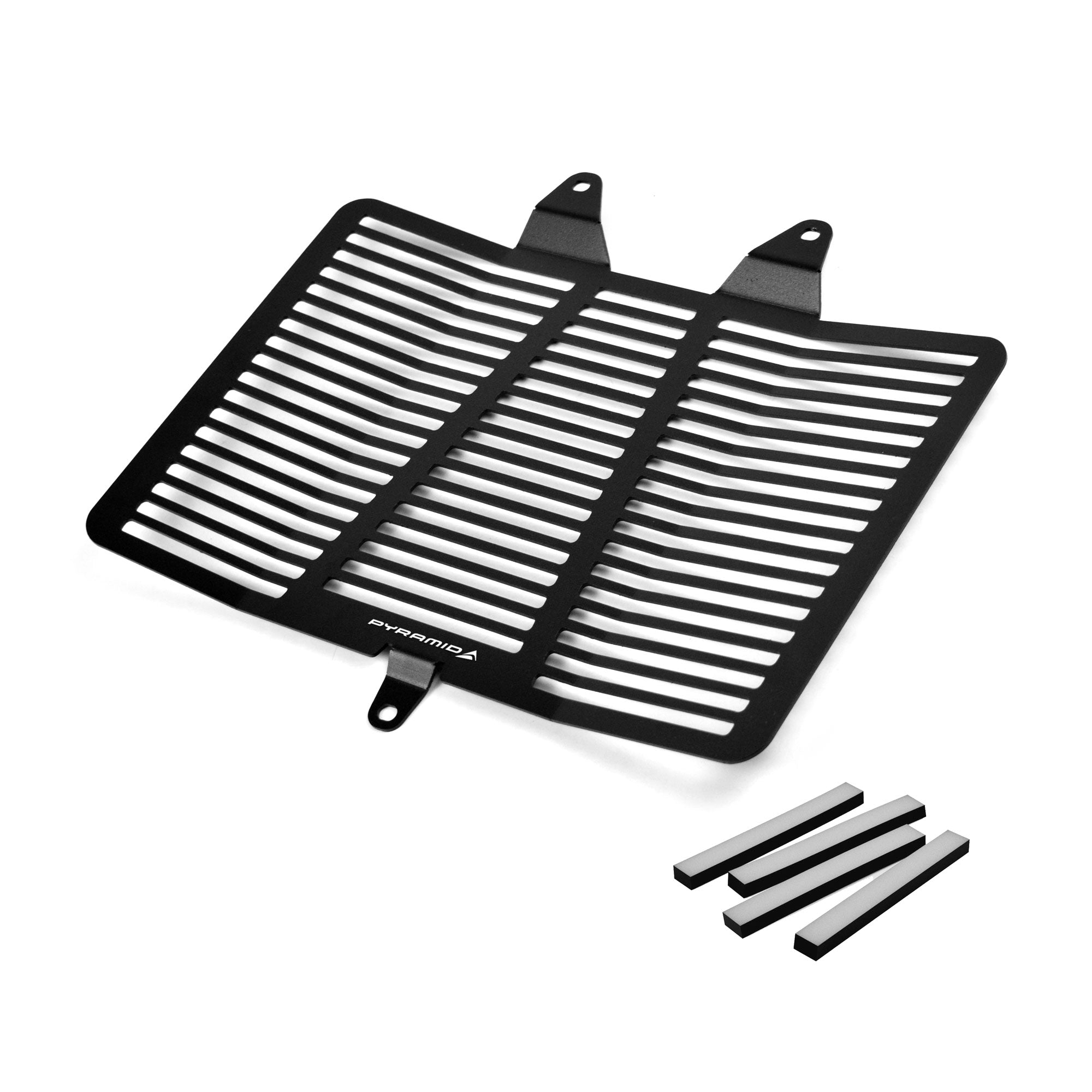 Pyramid Radiator Guard | Matte Black | Harley Davidson Pan America 1250 Special 2021>Current - Shop name