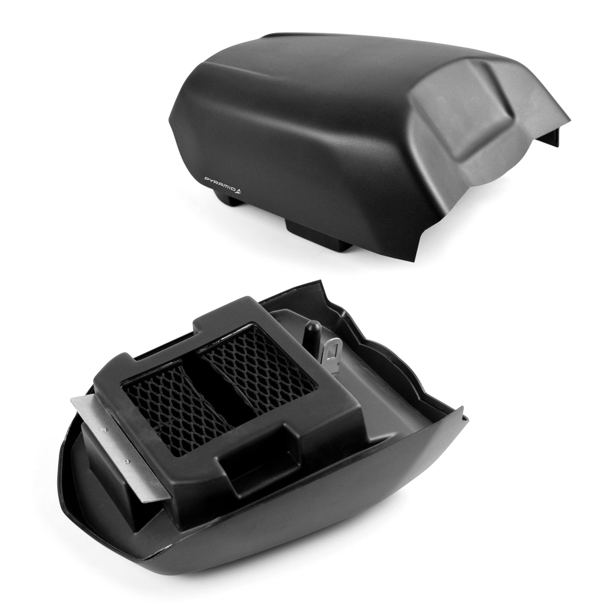 Pyramid Seat Pod | Matte Black | Yamaha Tracer 900 GT 2018>2020 - Pyramid Motorcycle Accessories