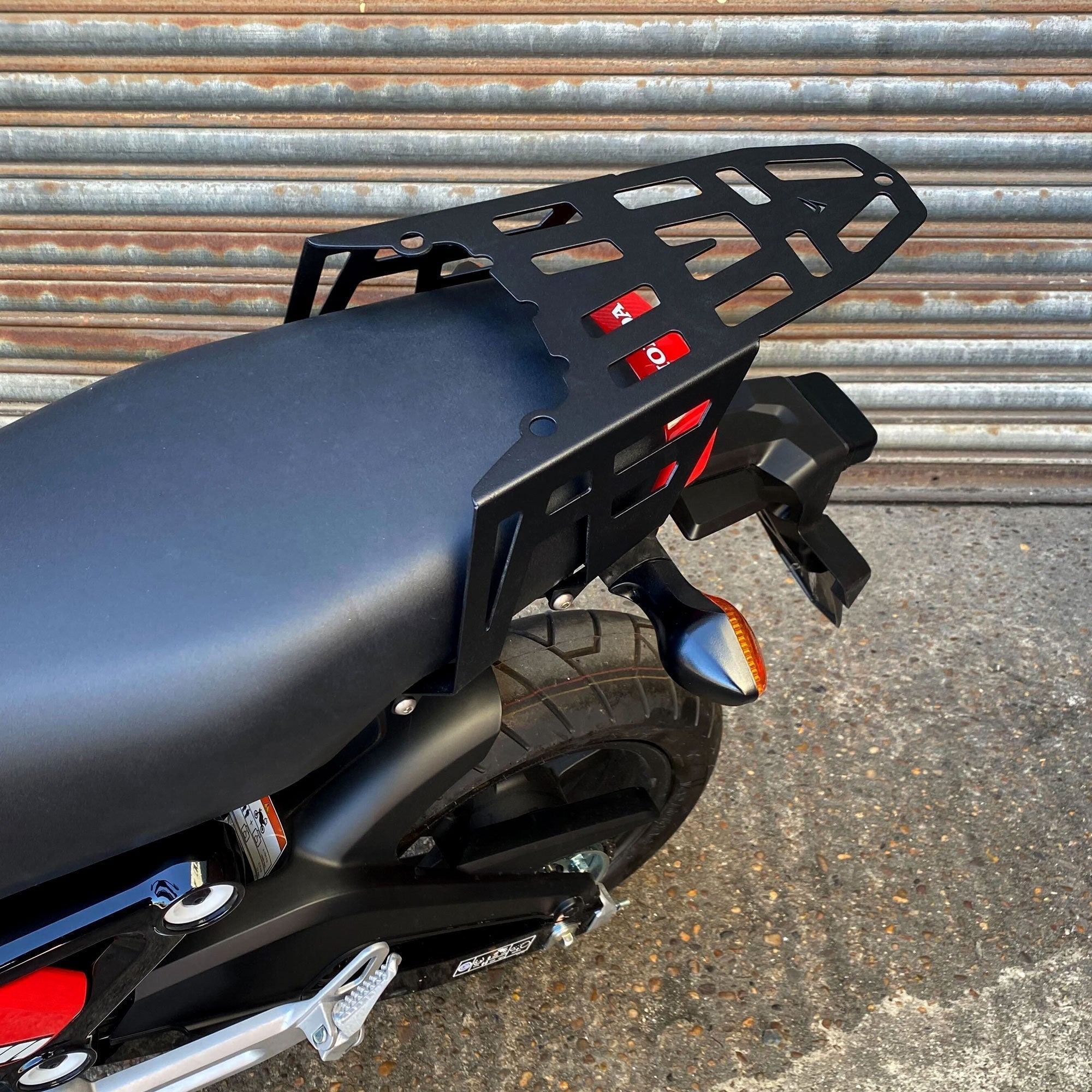 Pyramid Seat Rack | Matte Black | Honda MSX 125 2021>Current - Shop name