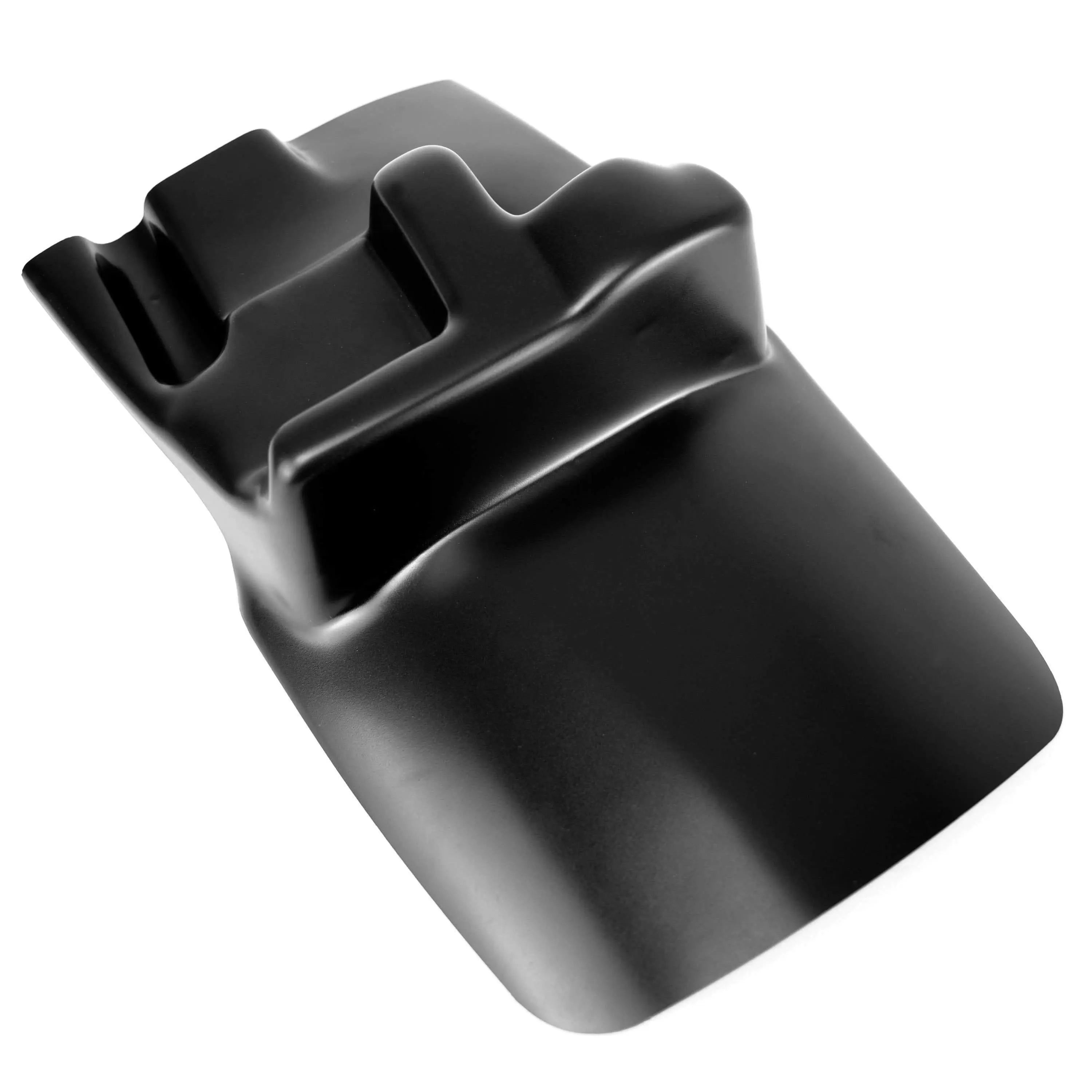 Pyramid Shock Shield | Matte Black | Triumph Tiger 800 XR/XRT/XRX/Low 2010>Current - Pyramid Motorcycle Accessories