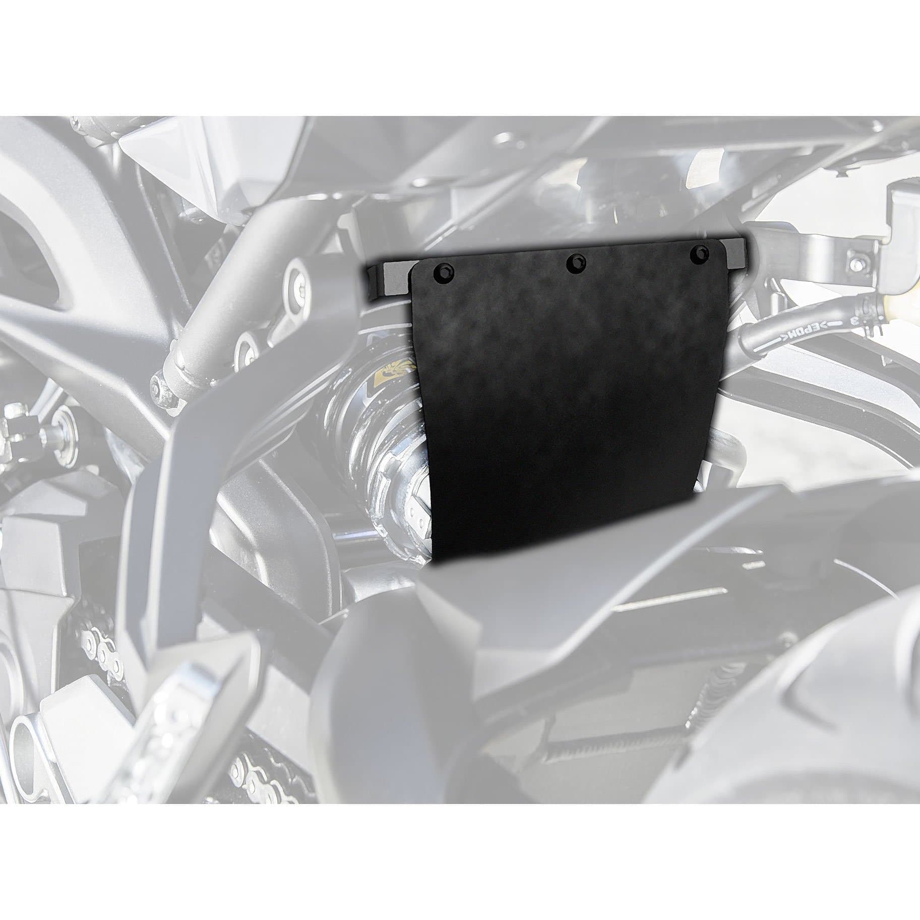 Pyramid Shock Shield (without panniers) | Black | Yamaha Tracer 900 GT 2018>2020 - Shop name