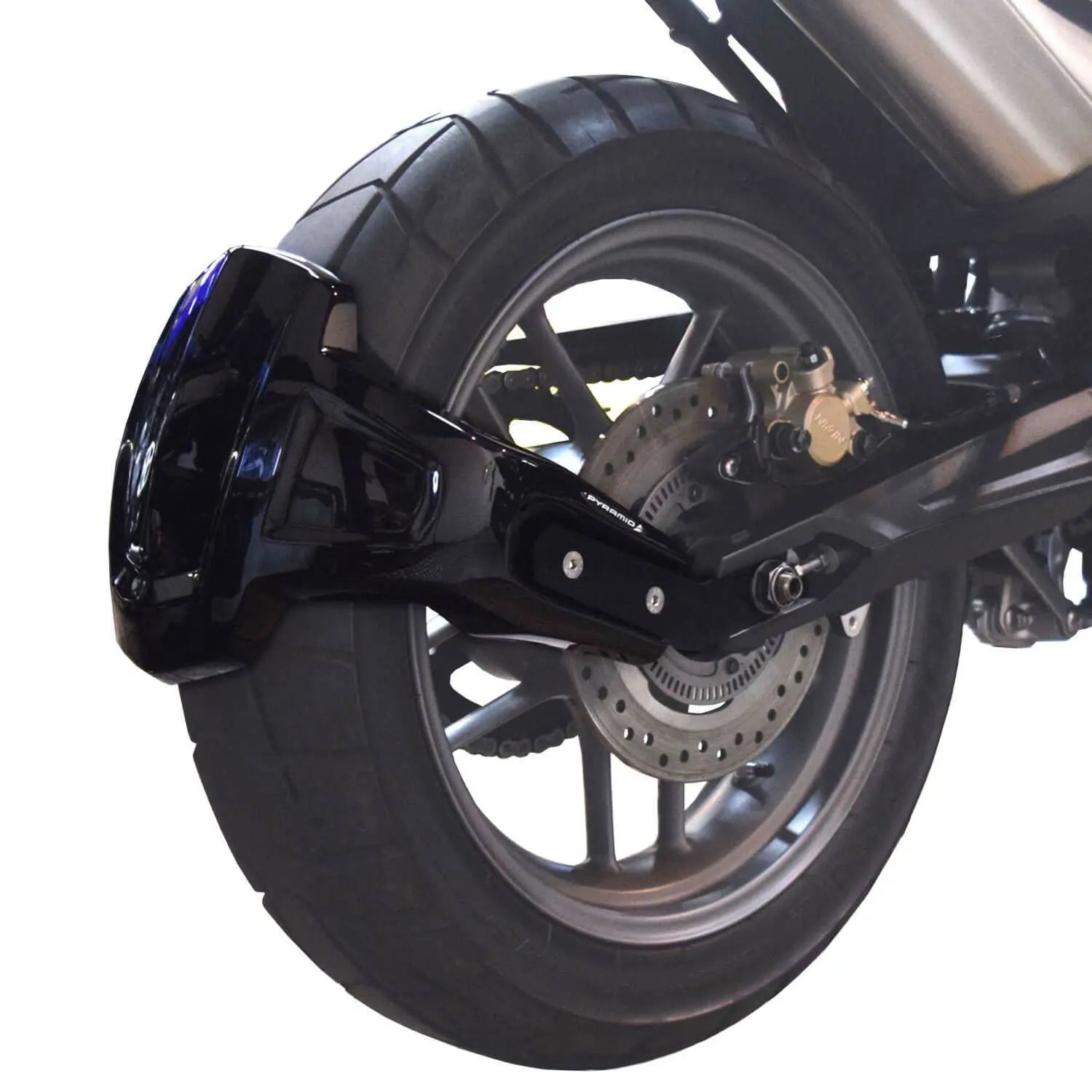 Pyramid Spray Guard | Gloss Black | Triumph Tiger 900 GT Low 2020>Current - Shop name