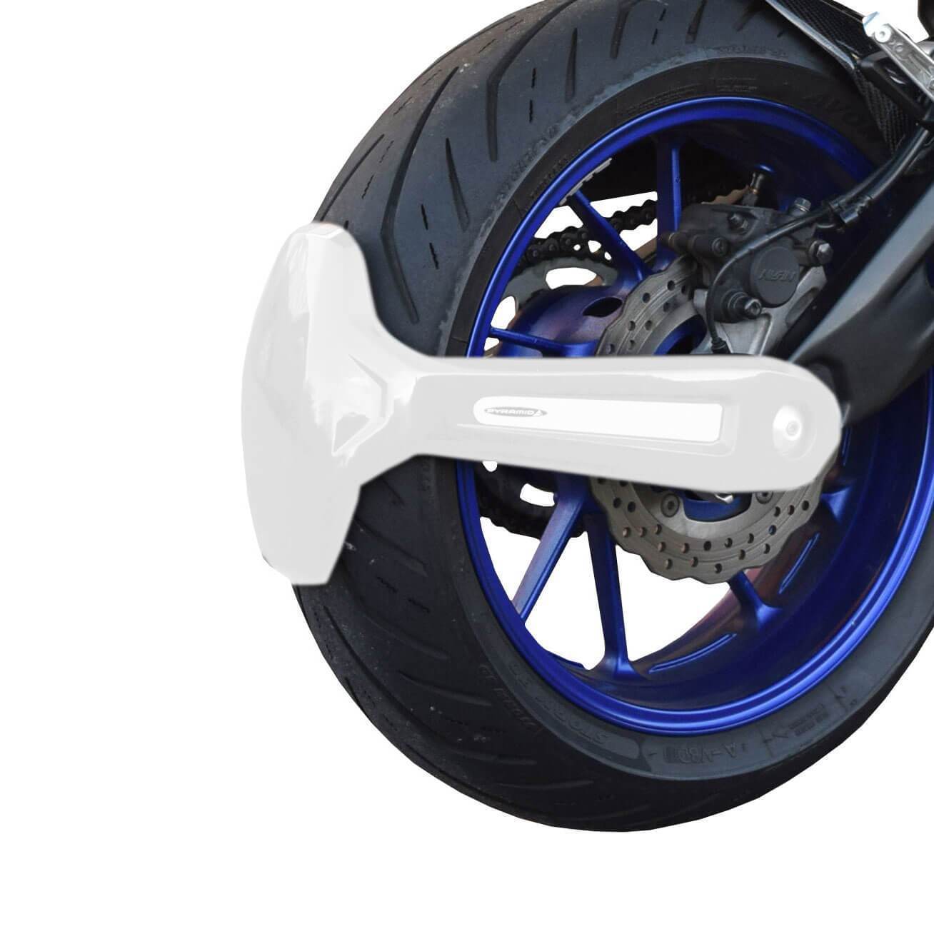 Pyramid Spray Guard | Gloss White | Yamaha MT-07 2013>2017 - Shop name