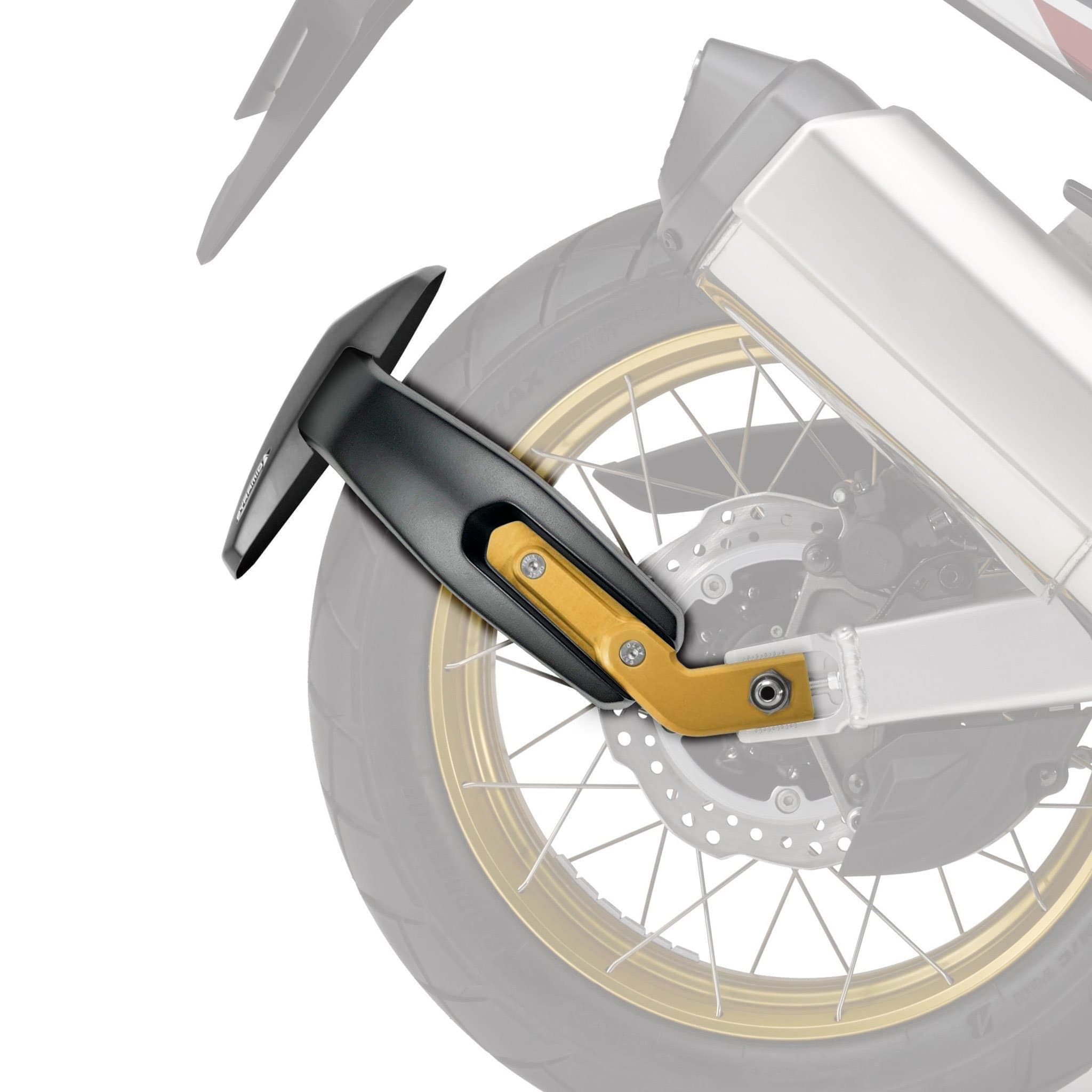 Pyramid Spray Guard | Matte Black + Gold Arm | Honda CRF 1000 L Africa Twin Adventure Sports 2018>2019 - Shop name