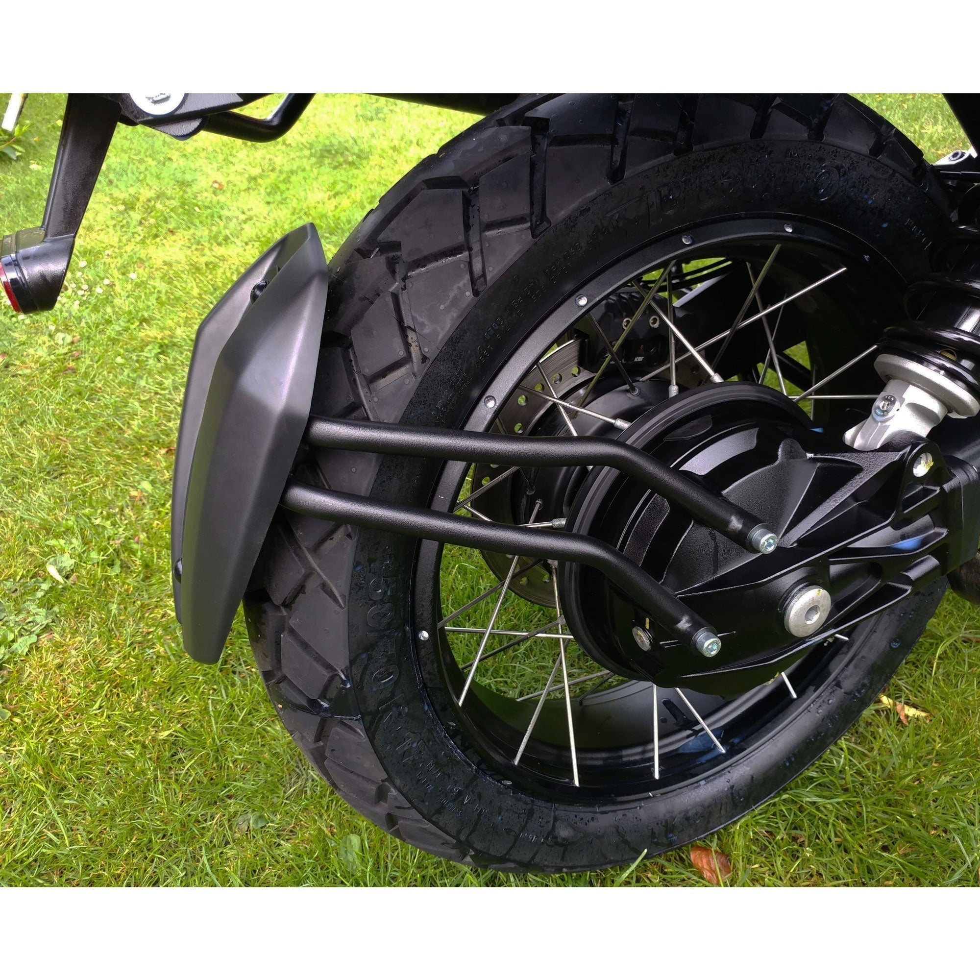 Pyramid Spray Guard | Matte Black | Moto Guzzi V85 TT 2019>Current - Shop name