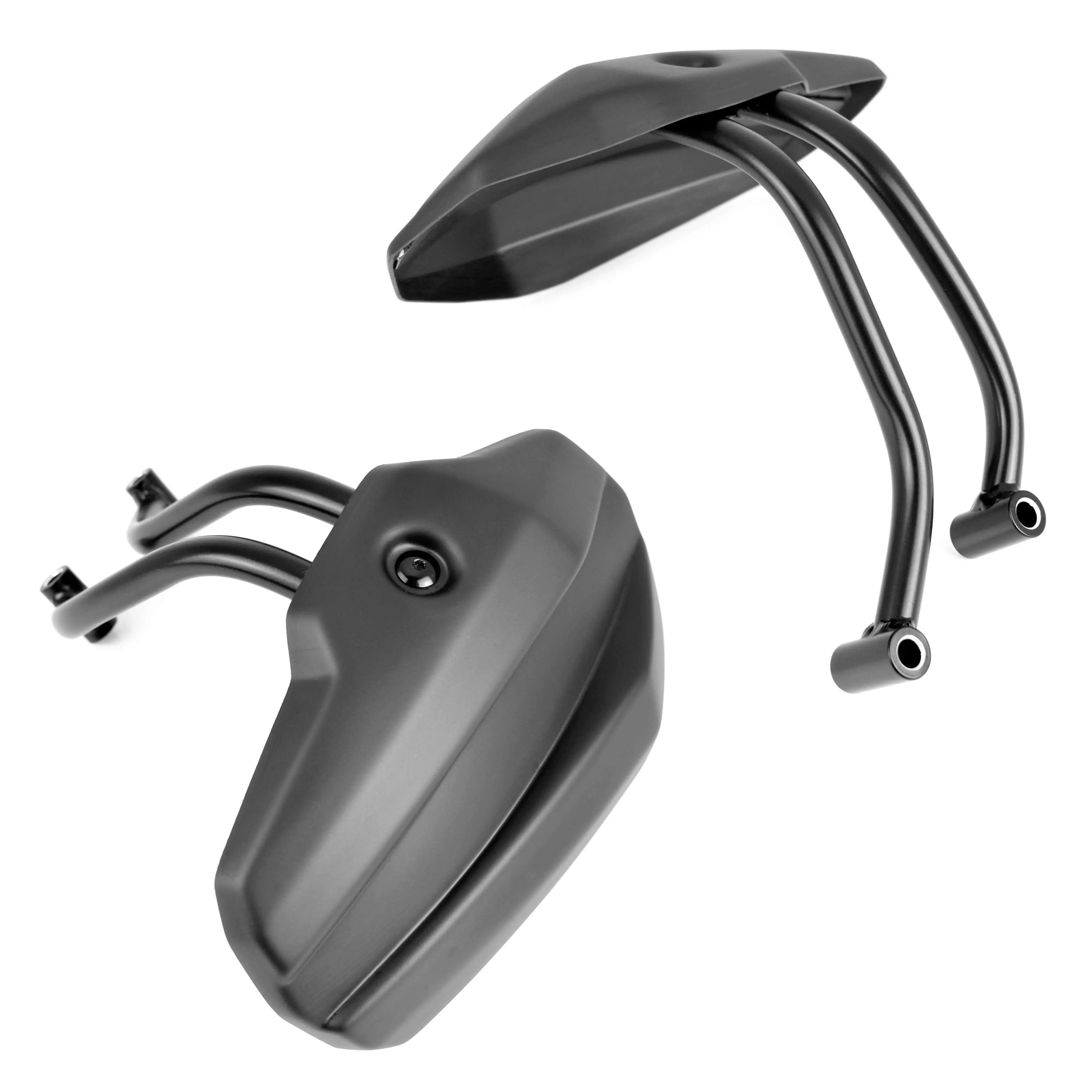 Pyramid Spray Guard | Matte Black | Triumph Explorer 1200 XR/XRX/XRT/Low 2012>Current - Shop name