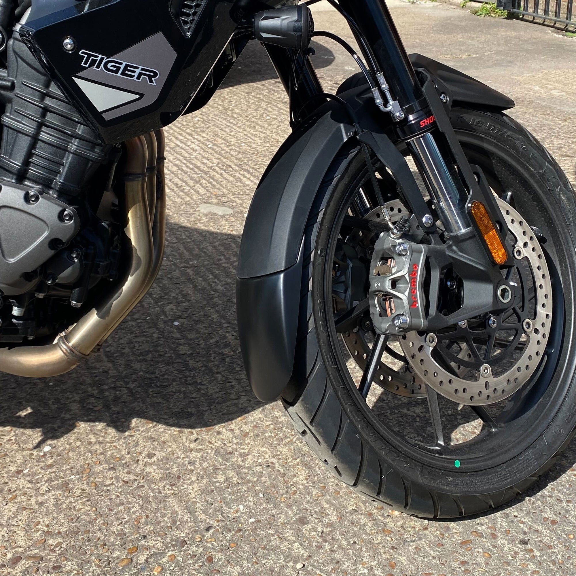 Pyramid Uber Extenda Fenda | Matte Black | Triumph Tiger 1200 GT Explorer 2022>Current - Shop name