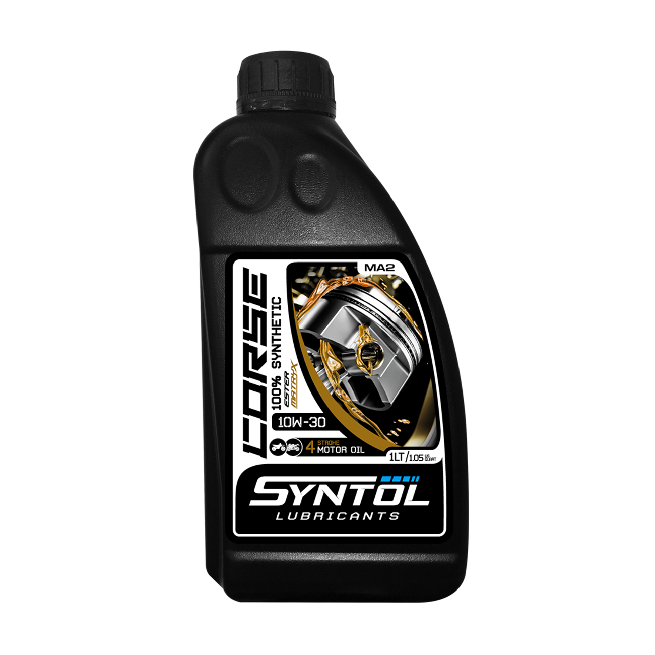 Syntol Corse 4T 10W-30 Motorcycle Engine Oil - 1 Litre - Shop name