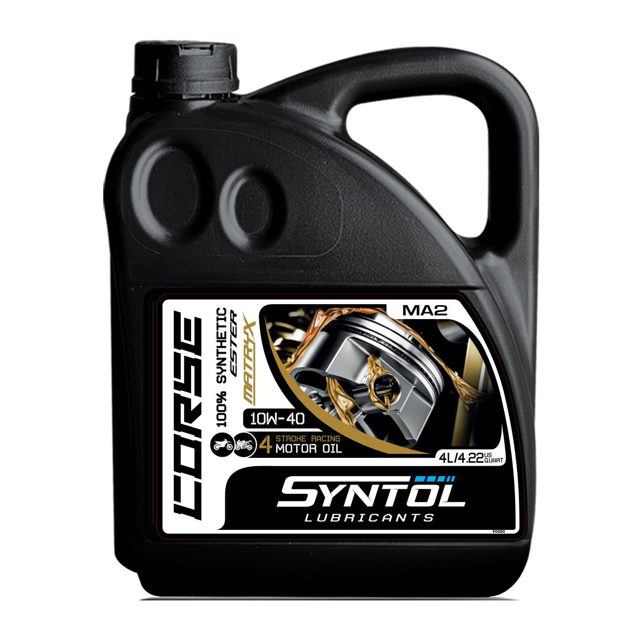 Syntol Corse 4T 10W-40 Motorcycle Engine Oil - 4 Litre - Shop name