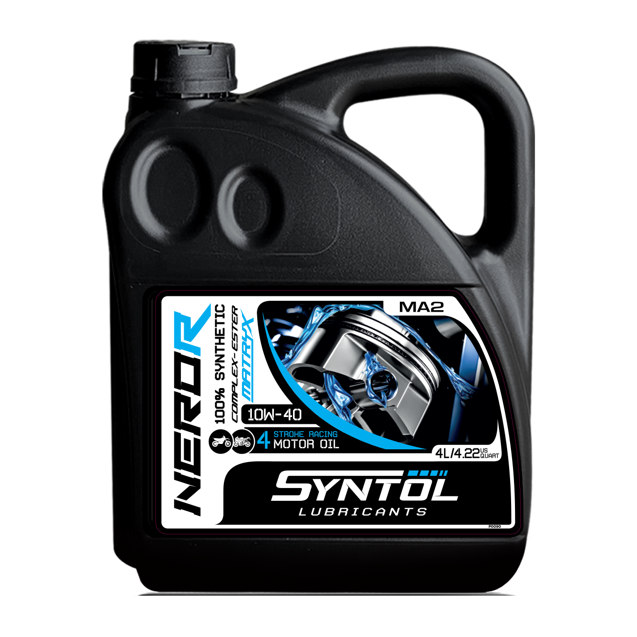 Syntol Nero-R 4T 10W-40 Racing Motorcycle Engine Oil - 4 Litre - Shop name
