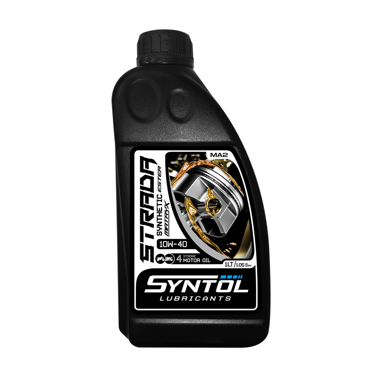 Syntol Strada 4T 10W-40 Motorcycle Engine Oil - 1 Litre - Shop name