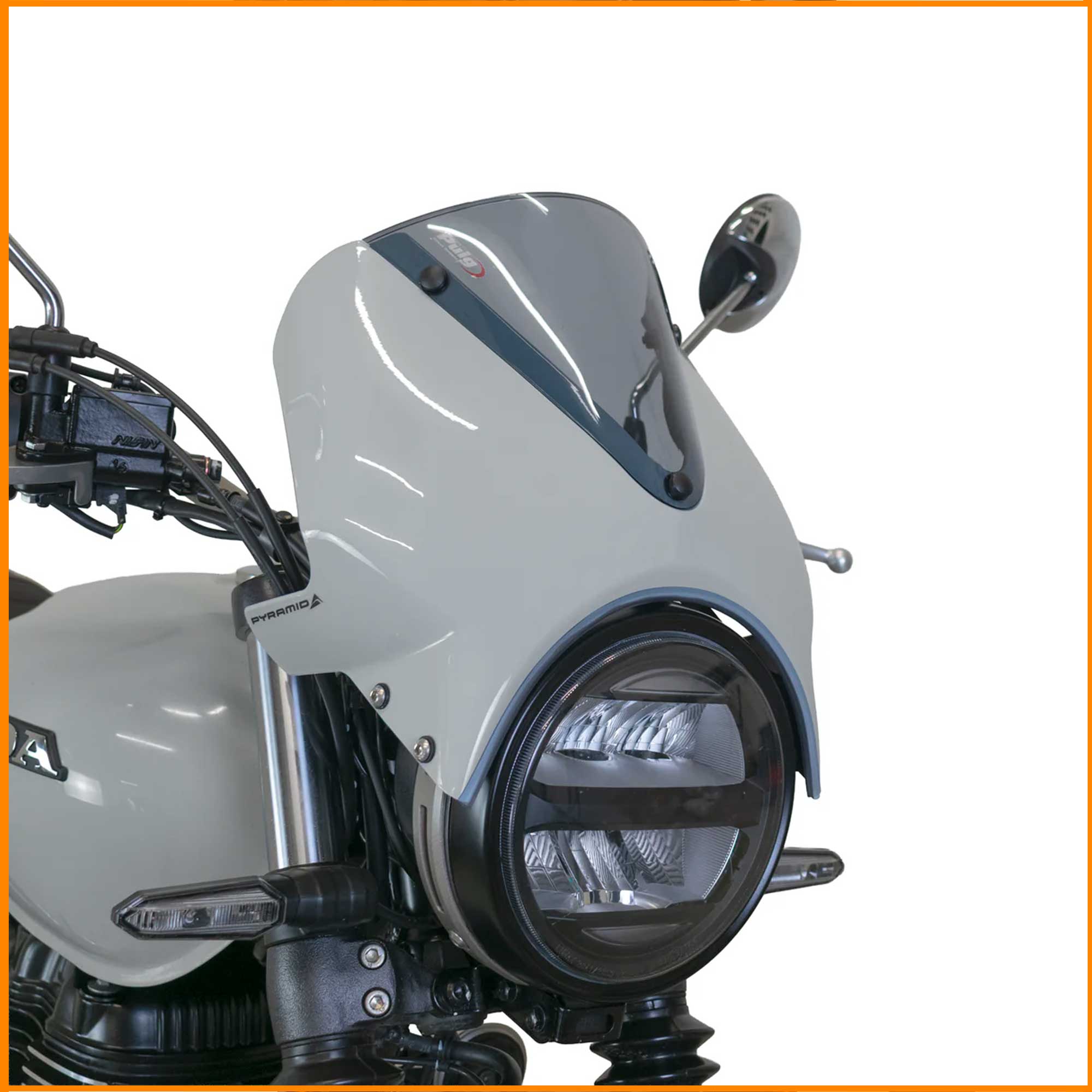 Fly Screen For The Honda GB350S! -  Pyramid Motorcycle Accessories