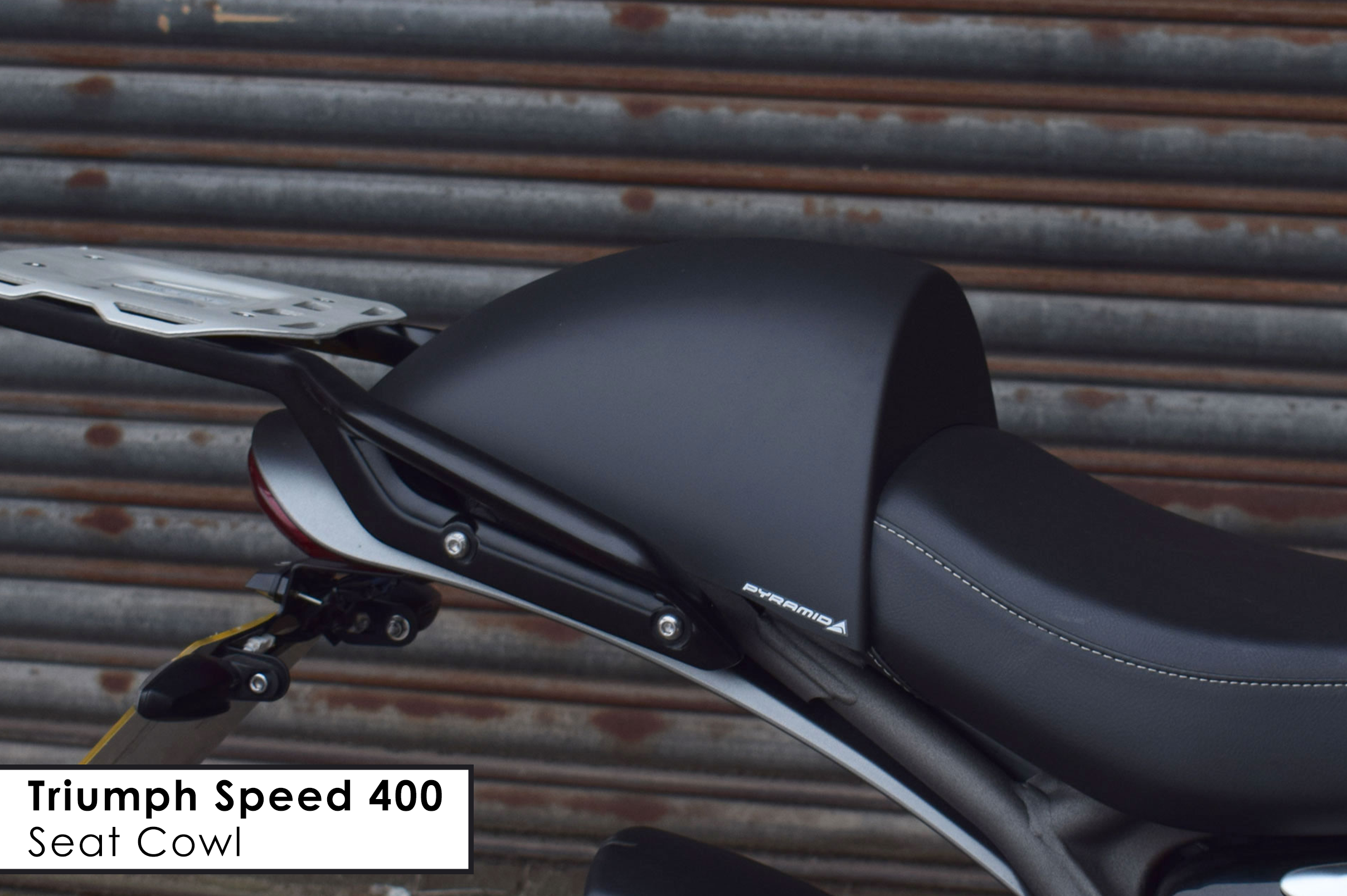 Pyramid Seat Cowl For The Triumph Speed 400!