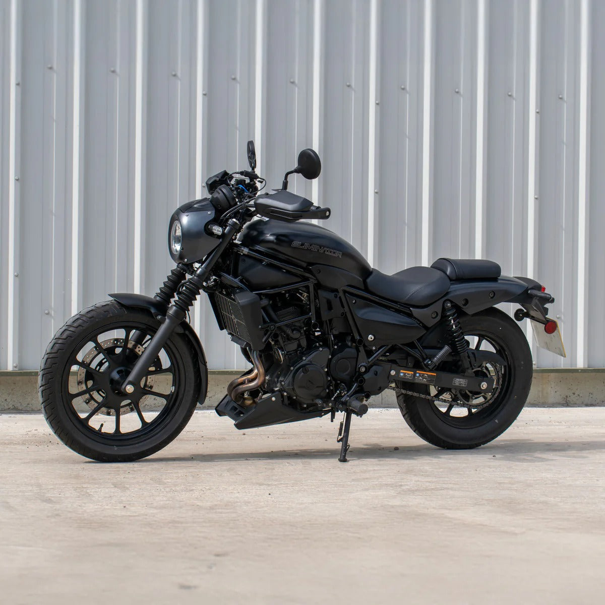 Kawasaki Eliminator 500 Accessories | Handguards, Radiator Guard, Rear Hugger & Extenda Fenda. -  Pyramid Motorcycle Accessories