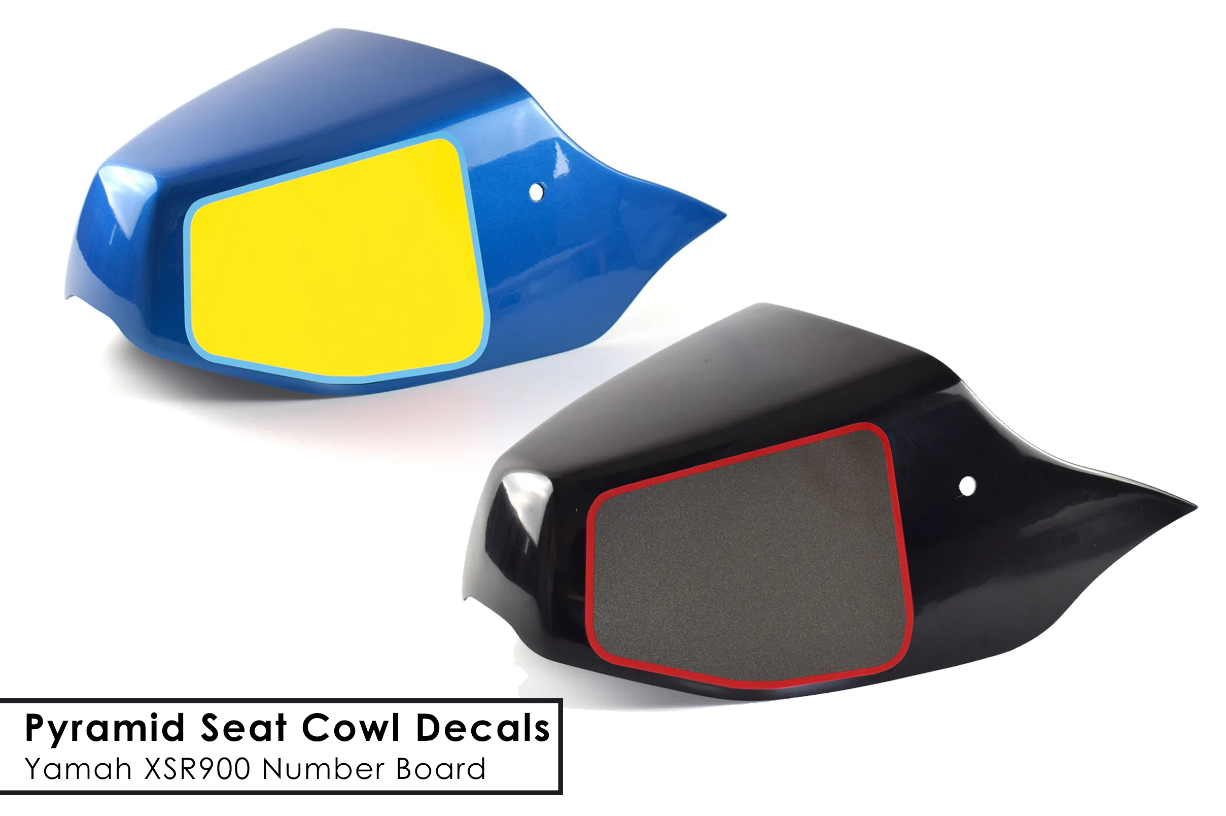 Number Board Decals For The XSR900 Seat Cowl!