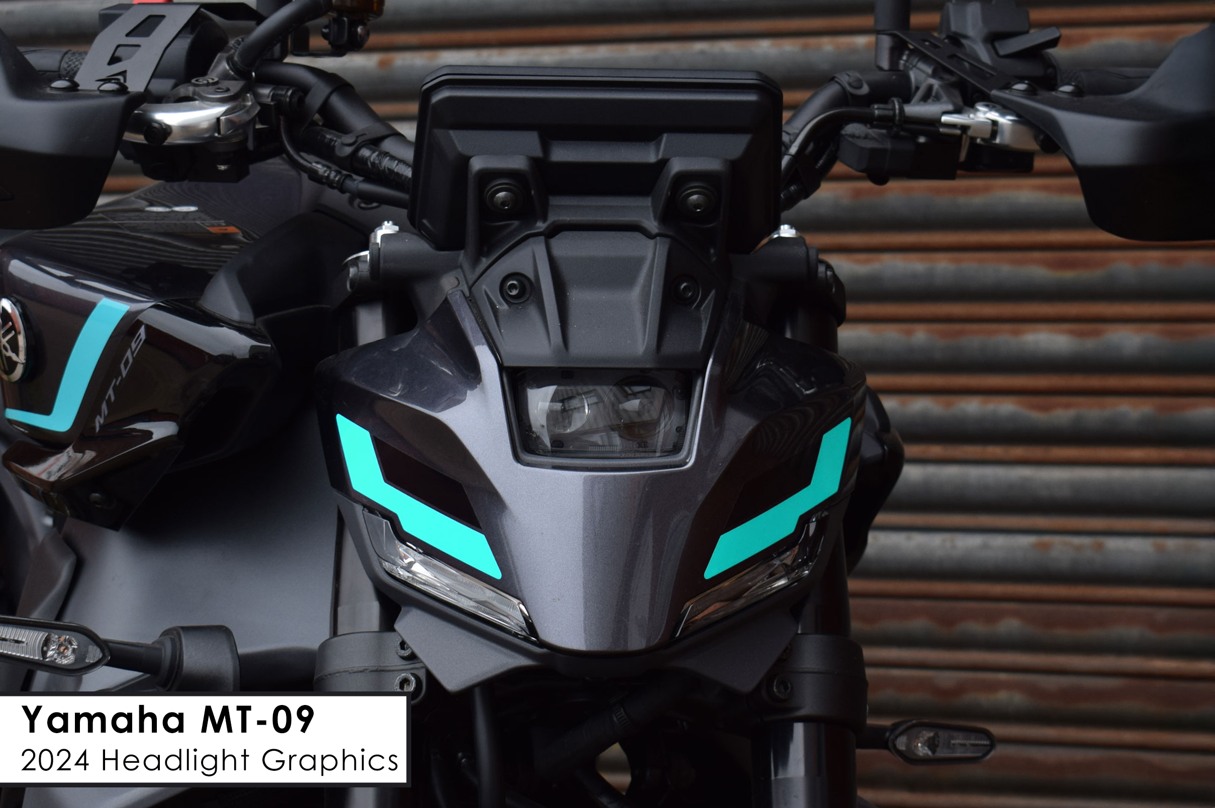 Headlight Graphics For The 2024 Yamaha MT-09!