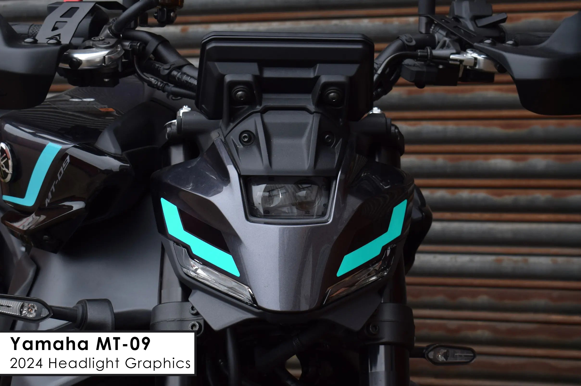 Headlight-Graphics-For-The-2024-Yamaha-MT-09 -  Pyramid Motorcycle Accessories