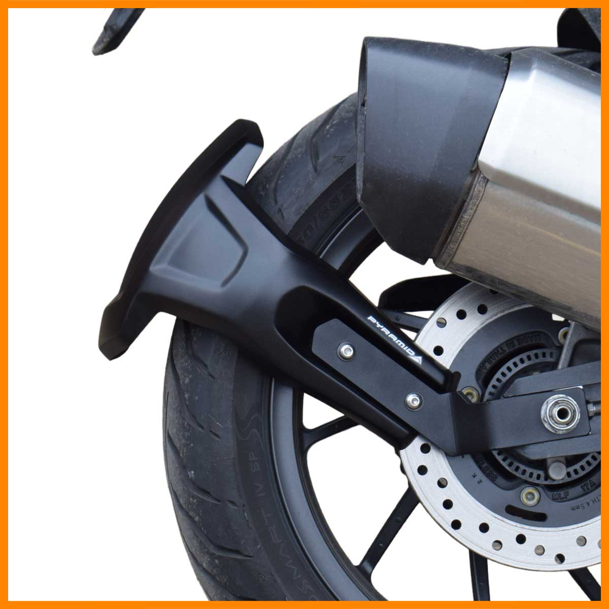 Honda NT1100 Gets A Rear Spray Guard!