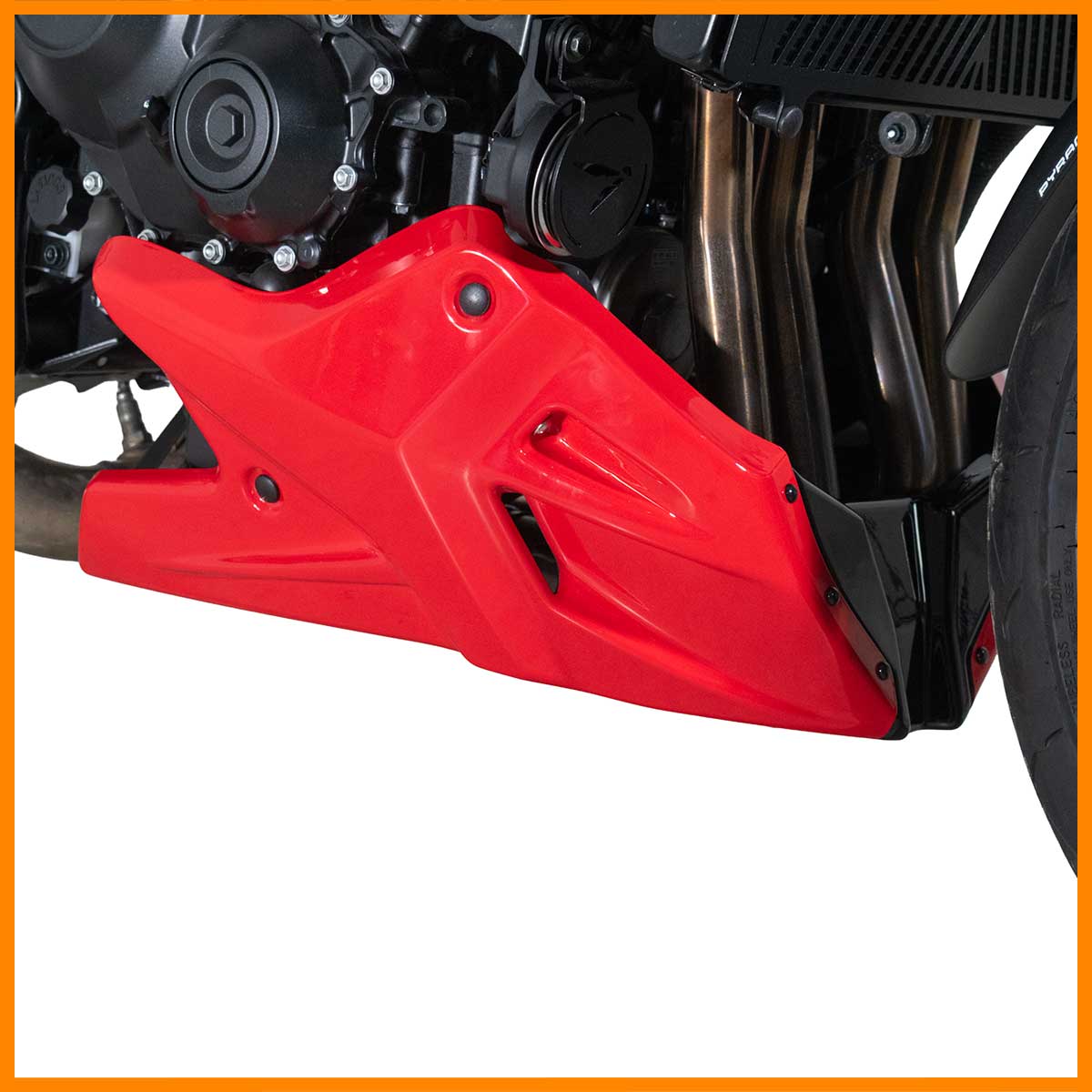 Paint-Matched Belly Pan for the Honda CB1000 Hornet (2025–Current)