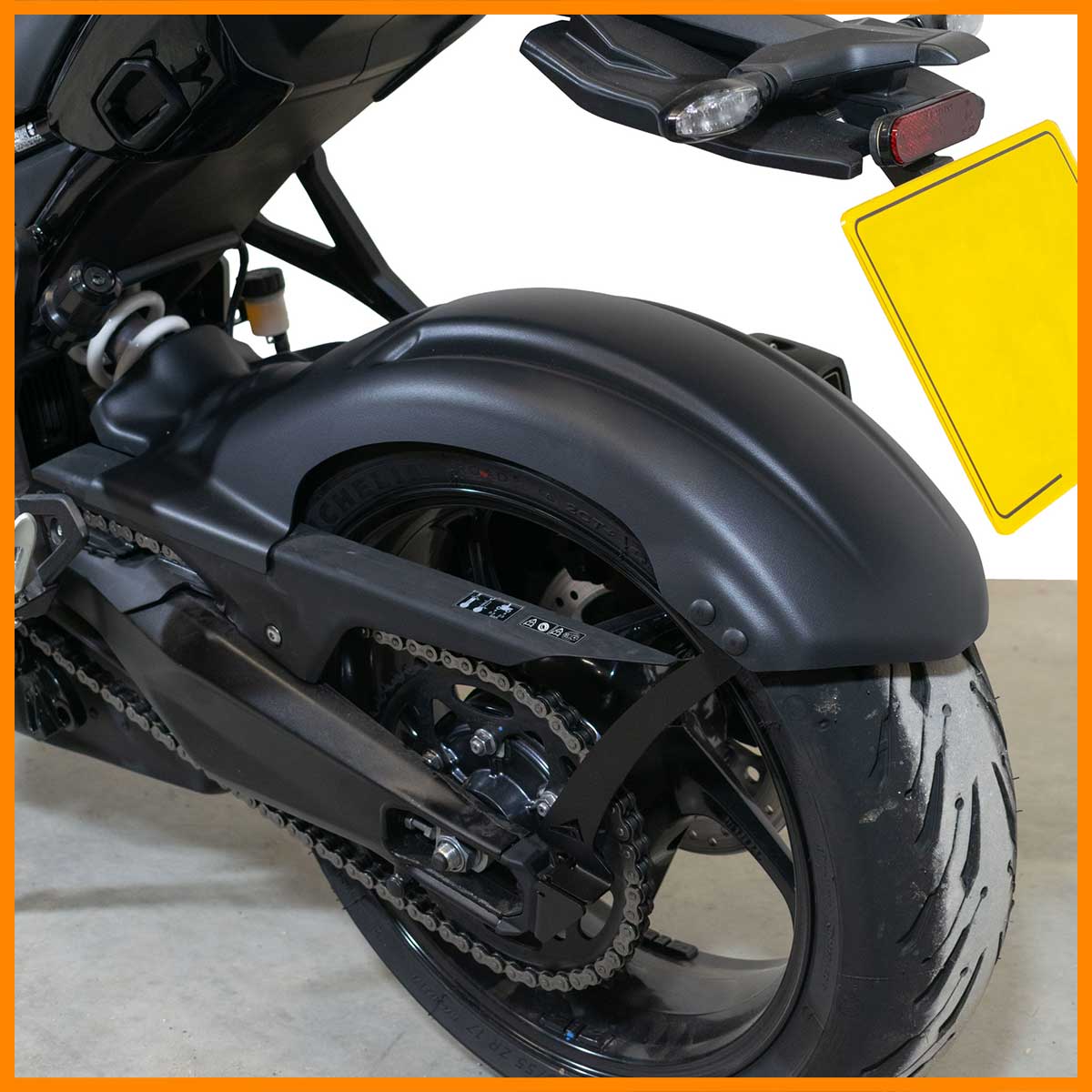 Triumph Tiger Sport 800 Rear Hugger – Full Wheel Protection Upgrade