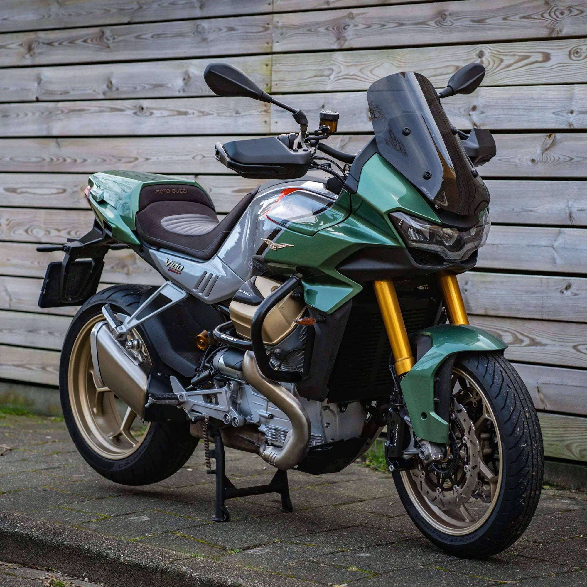 Dennis-Moto-Guzzi-V100-Mandello-By-Pyramid-Moto -  Pyramid Motorcycle Accessories