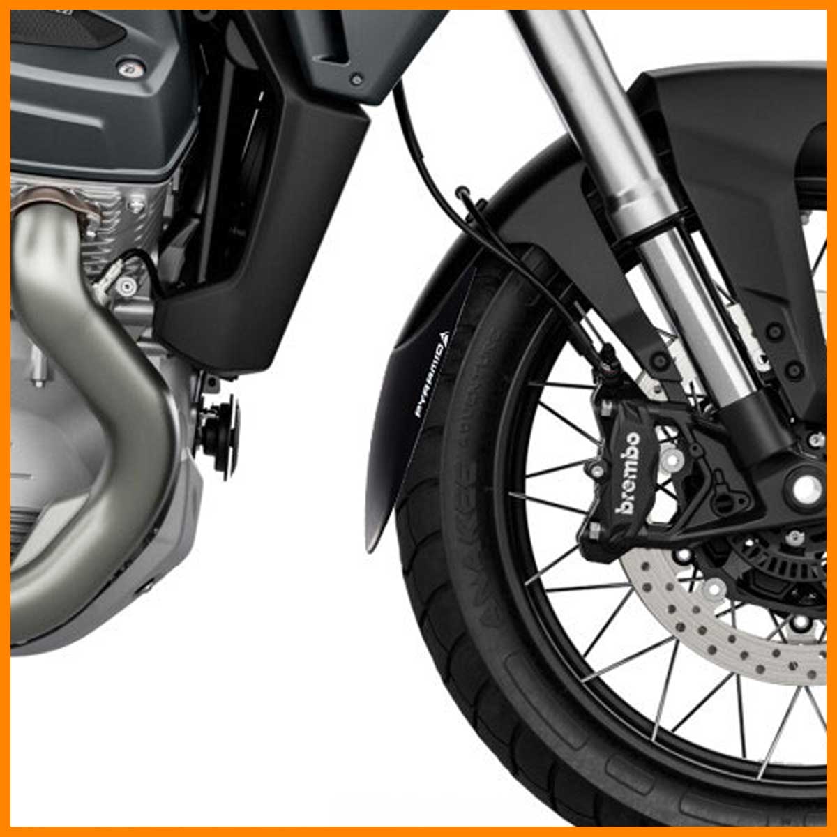 Moto Guzzi V100 Stelvio Gets An Extenda Fenda!