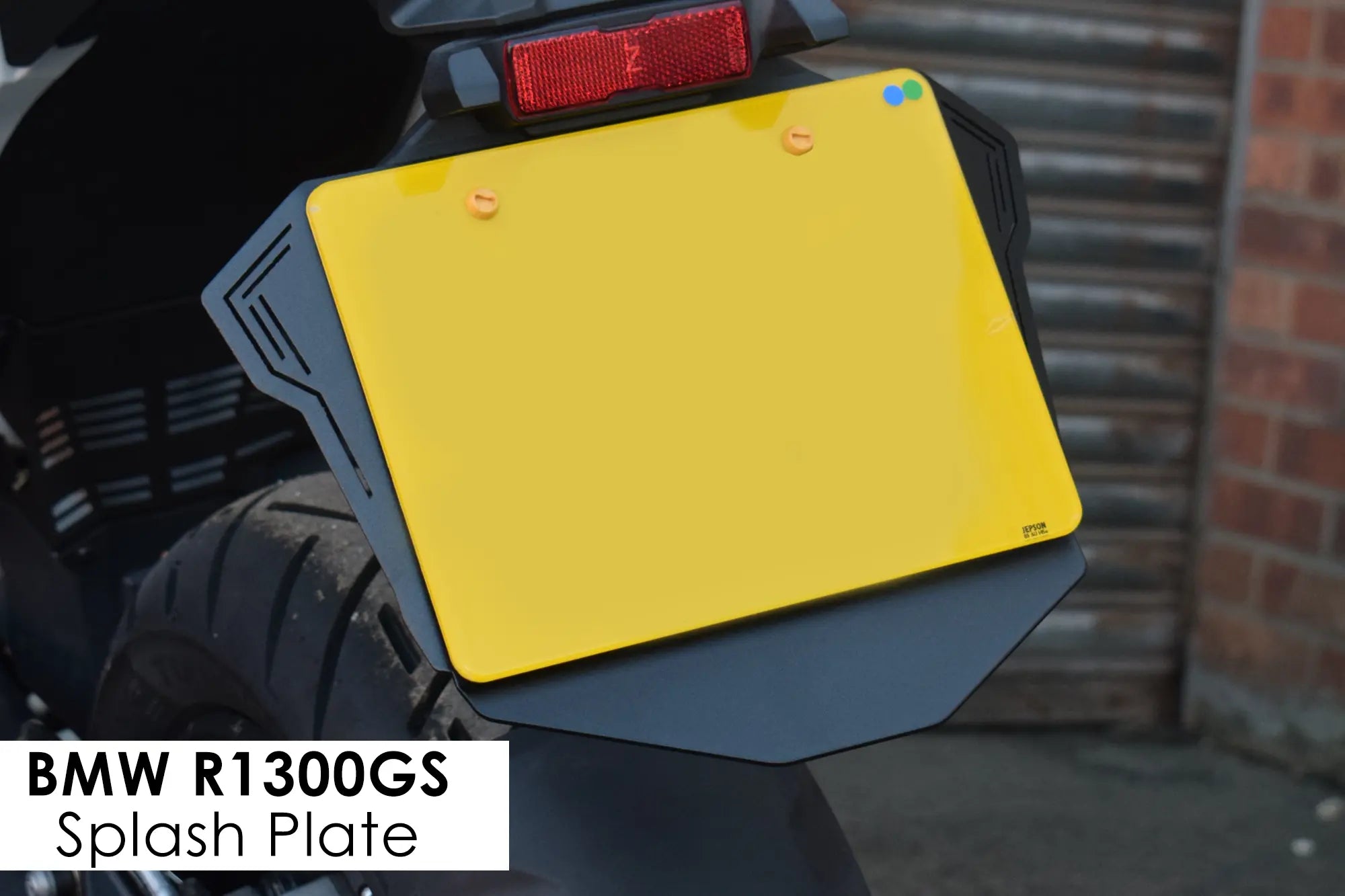 The-BMW-R1300GS-Gets-A-Splash-Plate -  Pyramid Motorcycle Accessories