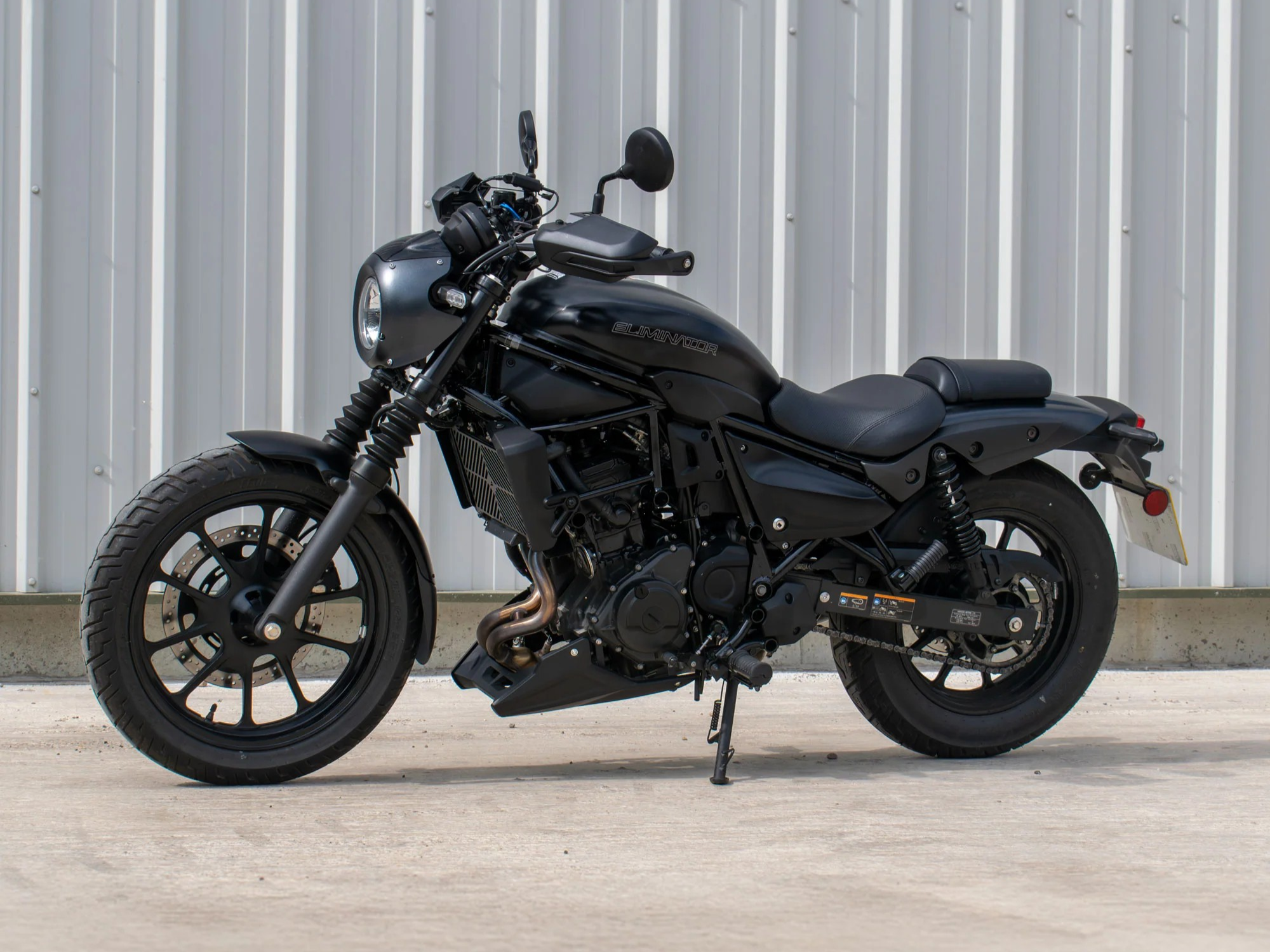 Kawasaki Eliminator 500 Accessories | Handguards, Radiator Guard, Rear Hugger & Extenda Fenda.