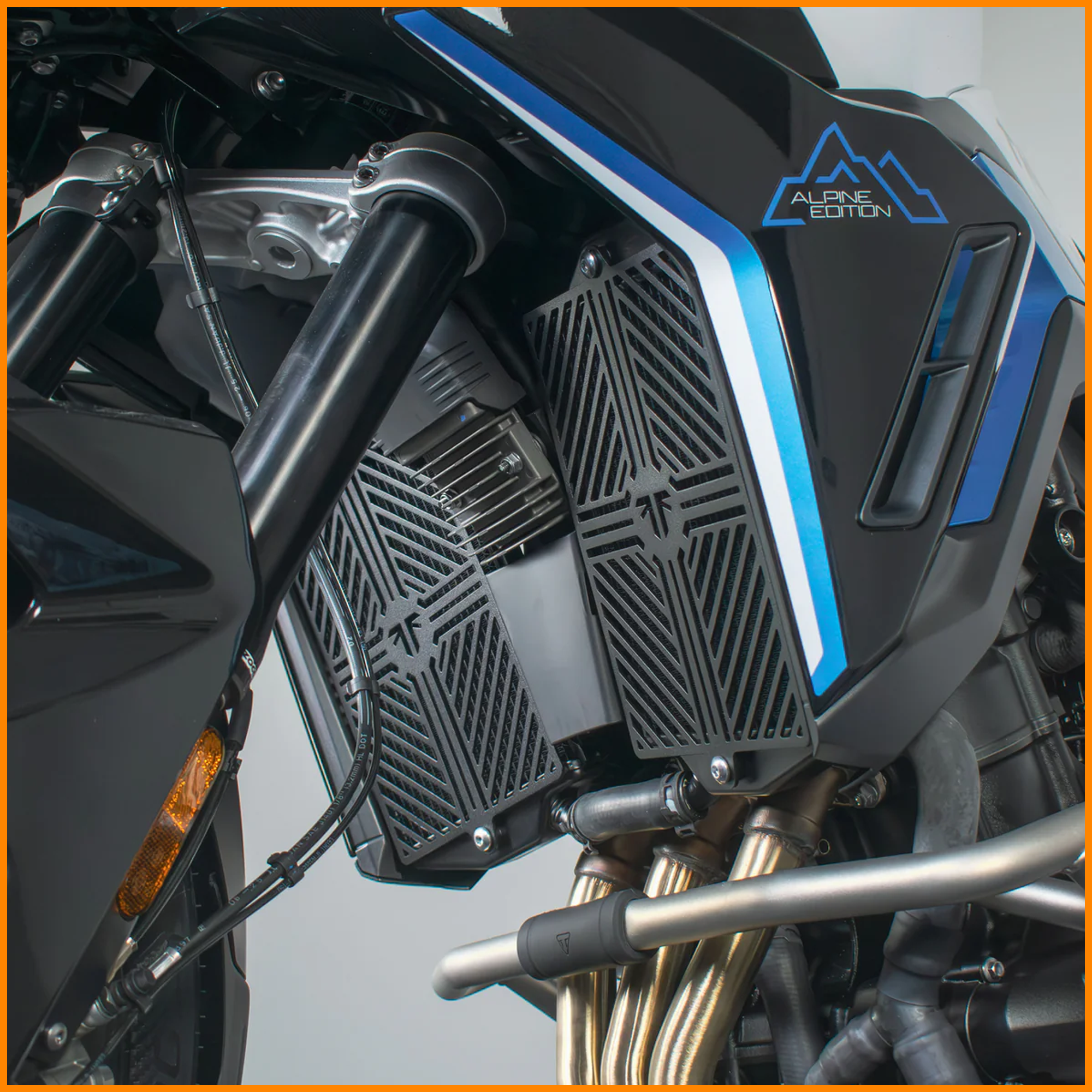 Dual Radiator Guard For The Triumph Tiger 900!