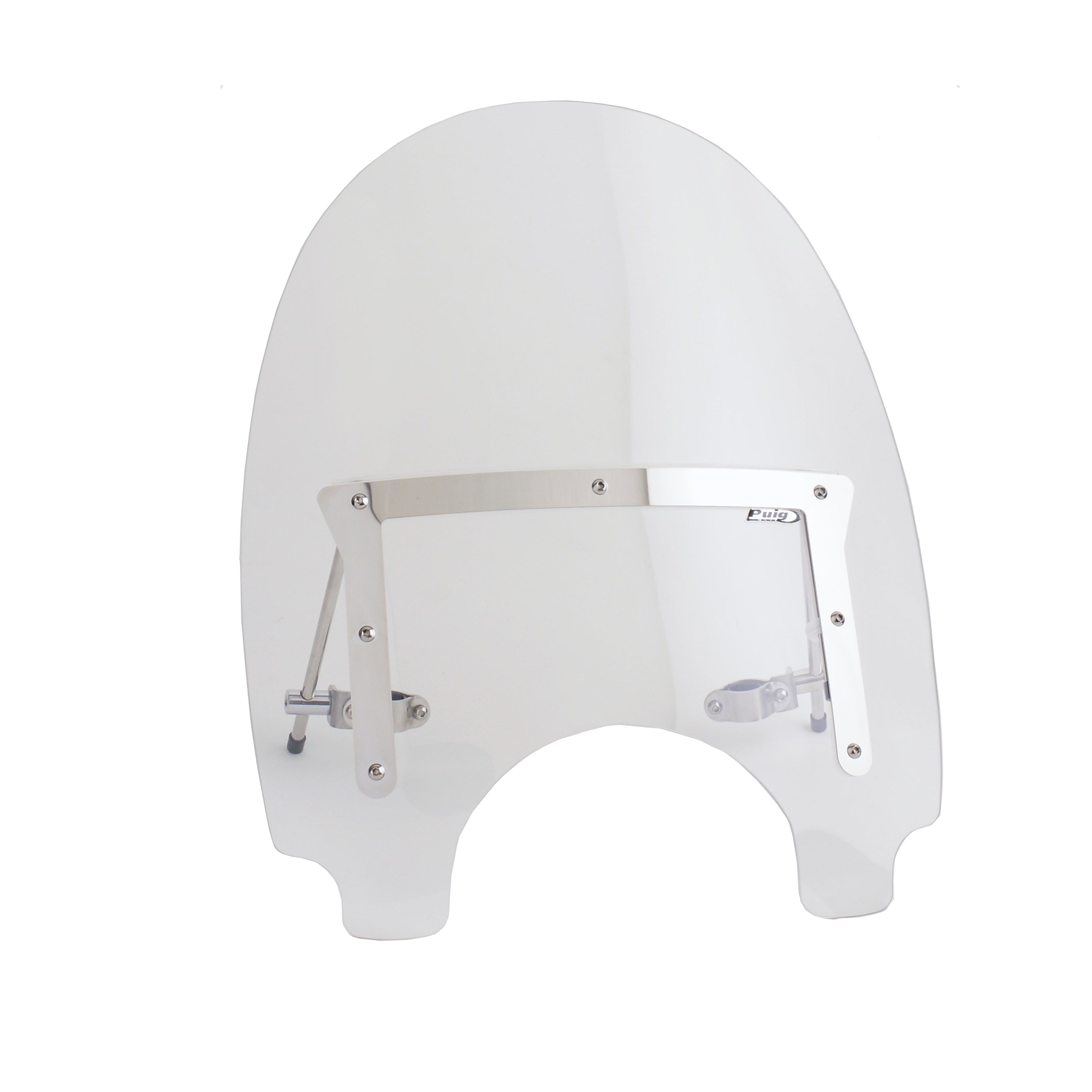 Puig Highway Universal Handlebar Mounted Screen | Clear -   Pyramid Motorcycle Accessories