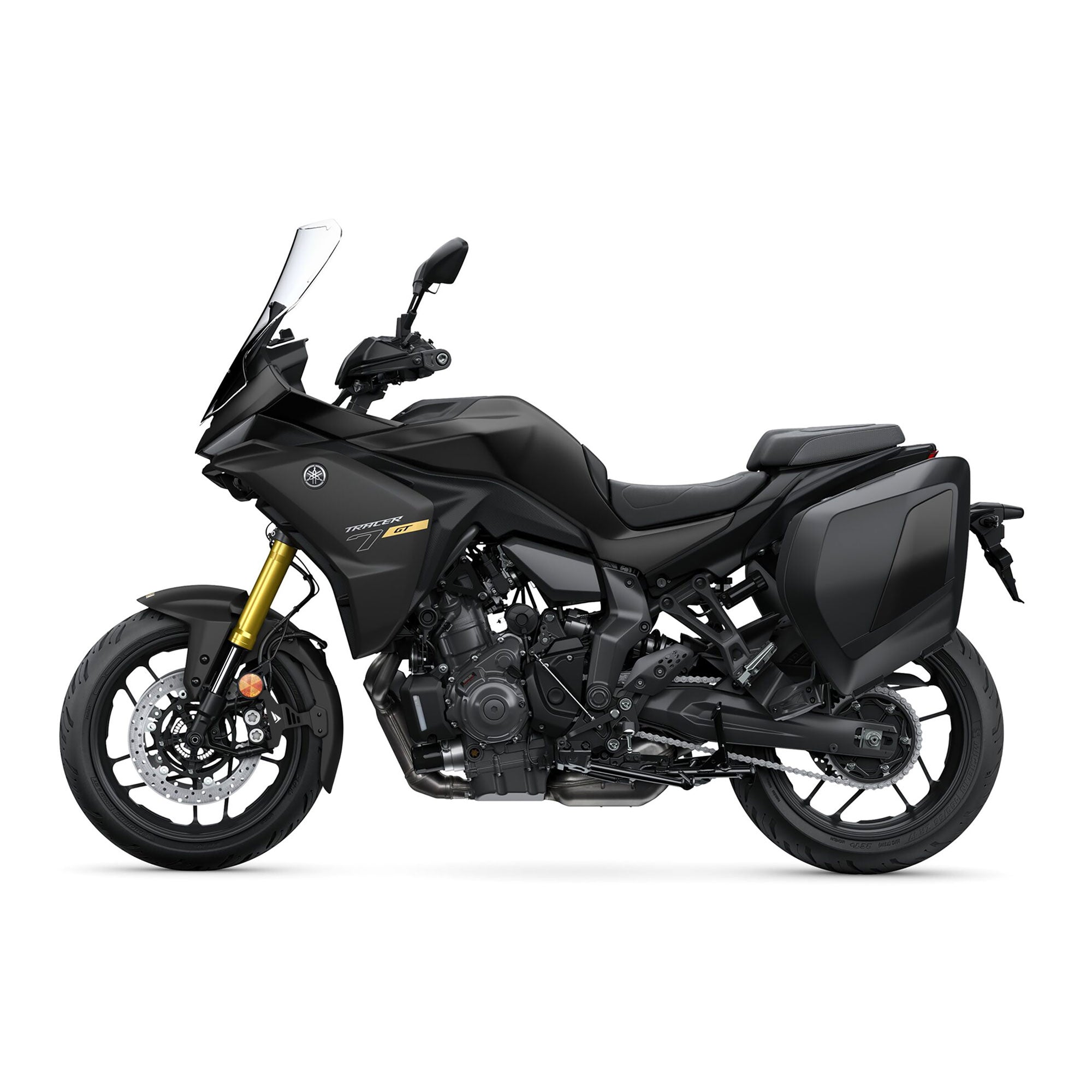 Pyramid Extenda Fenda EXTRA | Matte Black | Yamaha Tracer 7 (GT) 2025>Current -   Pyramid Motorcycle Accessories