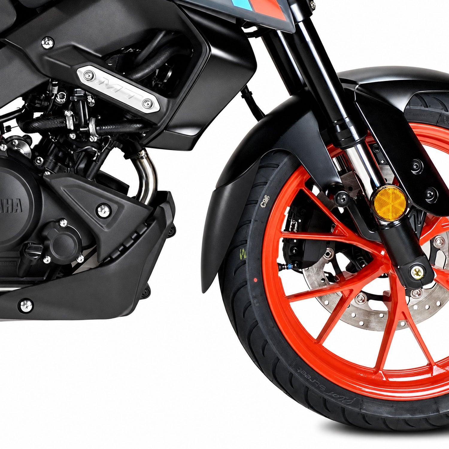 Pyramid Extenda Fenda | Matte Black | Yamaha MT-125 2020>Current -   Pyramid Motorcycle Accessories