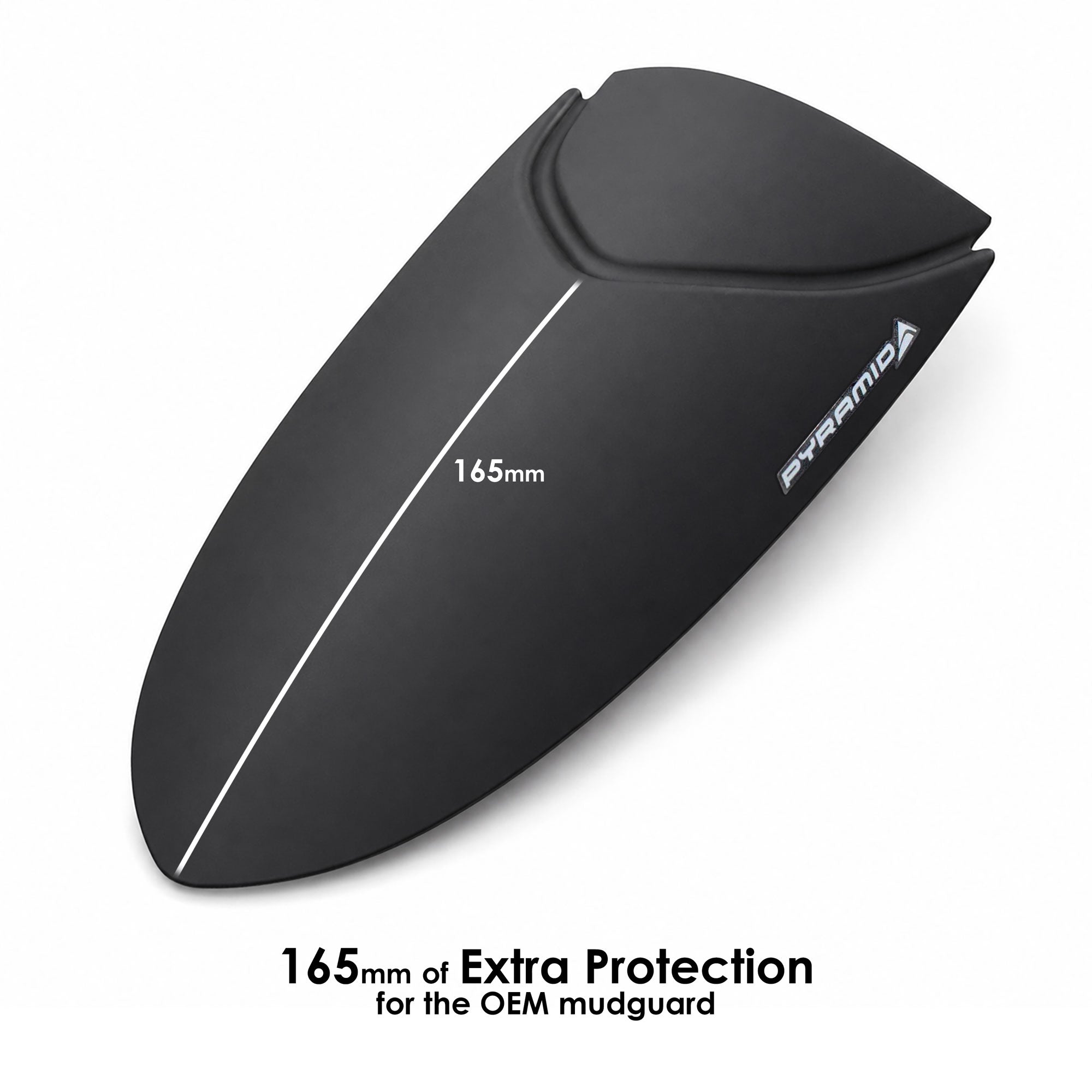 Pyramid Extenda Fenda | Matte Black | Yamaha MT-125 2020>Current -   Pyramid Motorcycle Accessories
