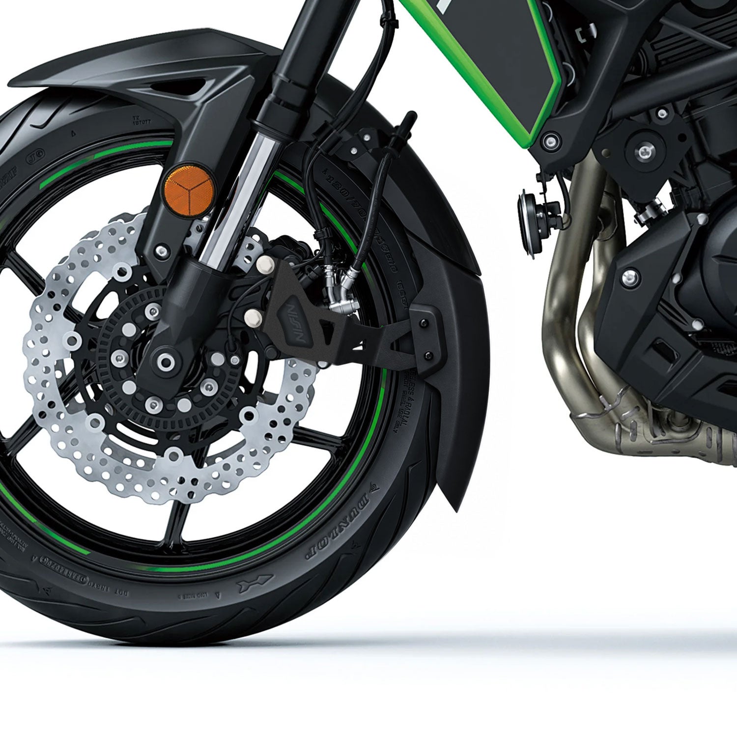 Pyramid Extenda Fenda EXTRA | Matte Black | Kawasaki Versys 650 2015>Current -   Pyramid Motorcycle Accessories
