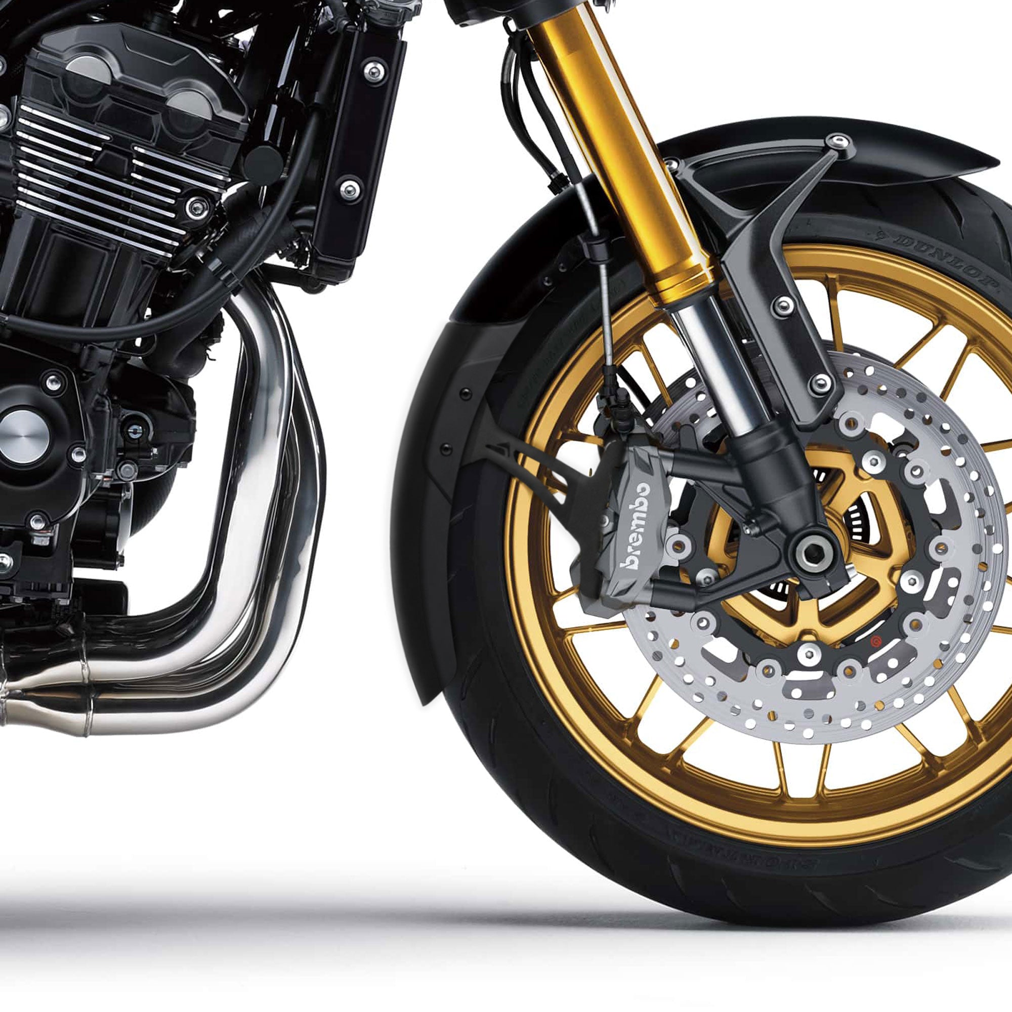 Pyramid Extenda Fenda EXTRA | Matte Black | Kawasaki Z900RS SE 2022>Current -   Pyramid Motorcycle Accessories