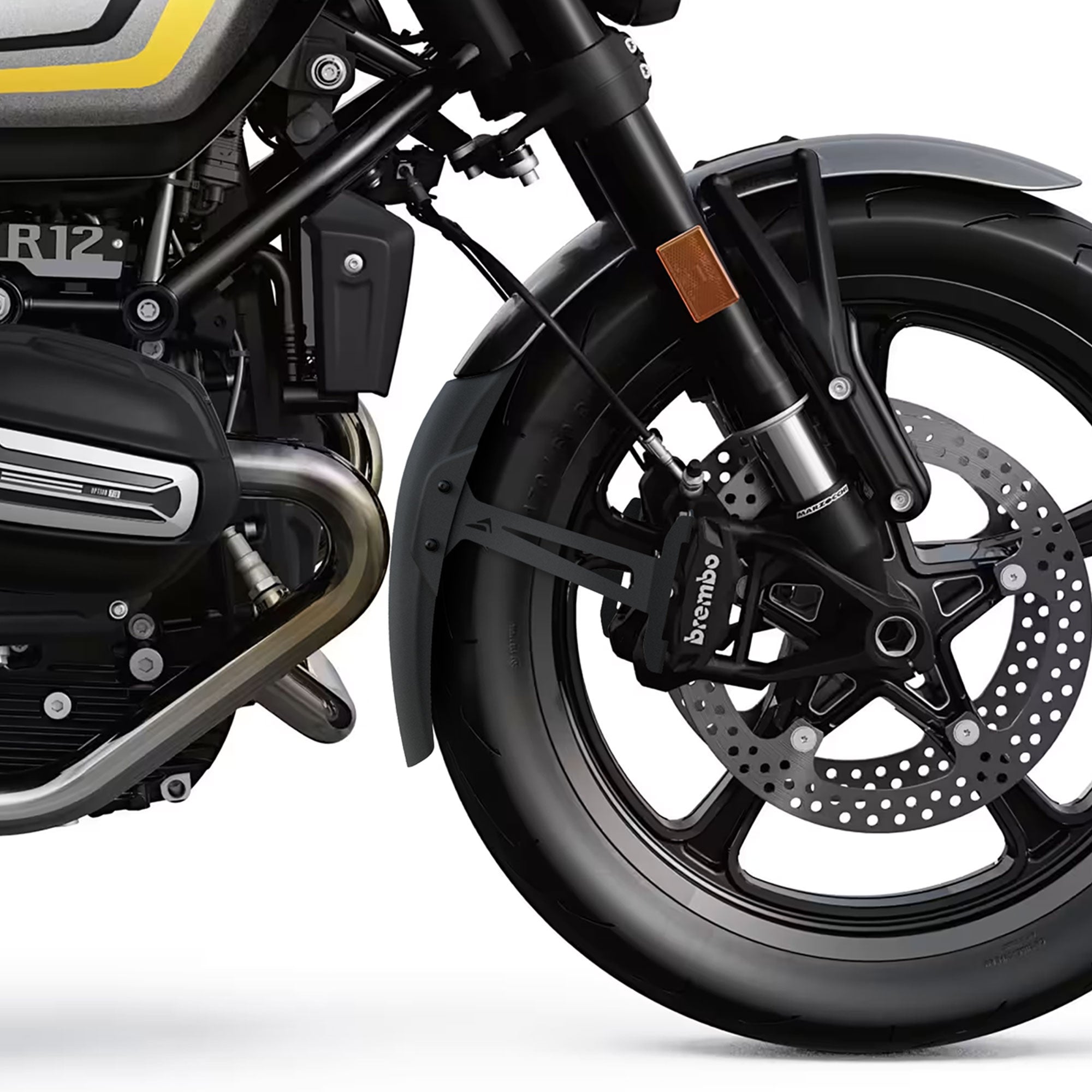 Pyramid Extenda Fenda EXTRA | Matte Black | BMW R12 2024>Current -   Pyramid Motorcycle Accessories