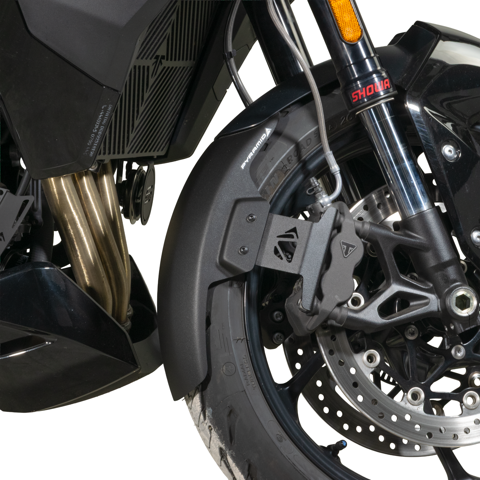 Pyramid Extenda Fenda EXTRA | Matte Black | Triumph Tiger Sport 800 2025>Current -   Pyramid Motorcycle Accessories